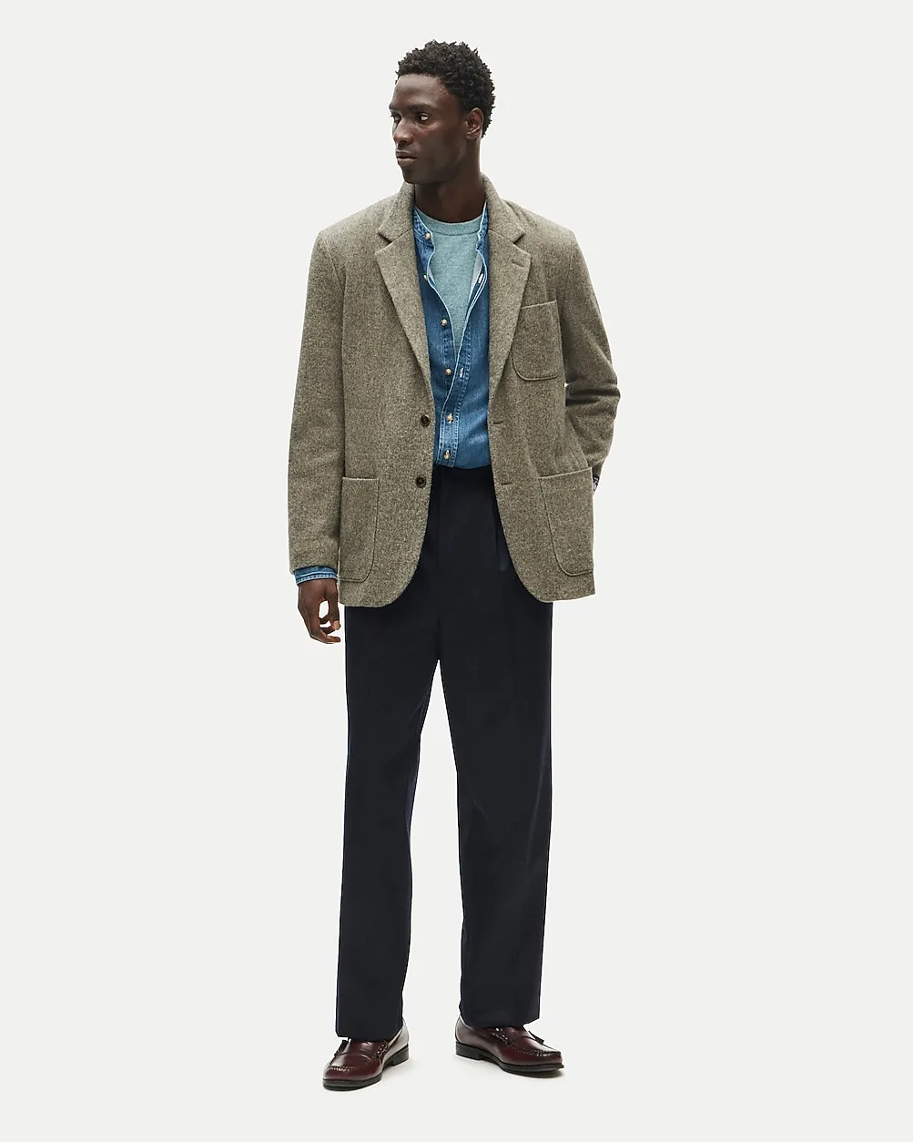 Blazer in English Merino Wool by J.Crew