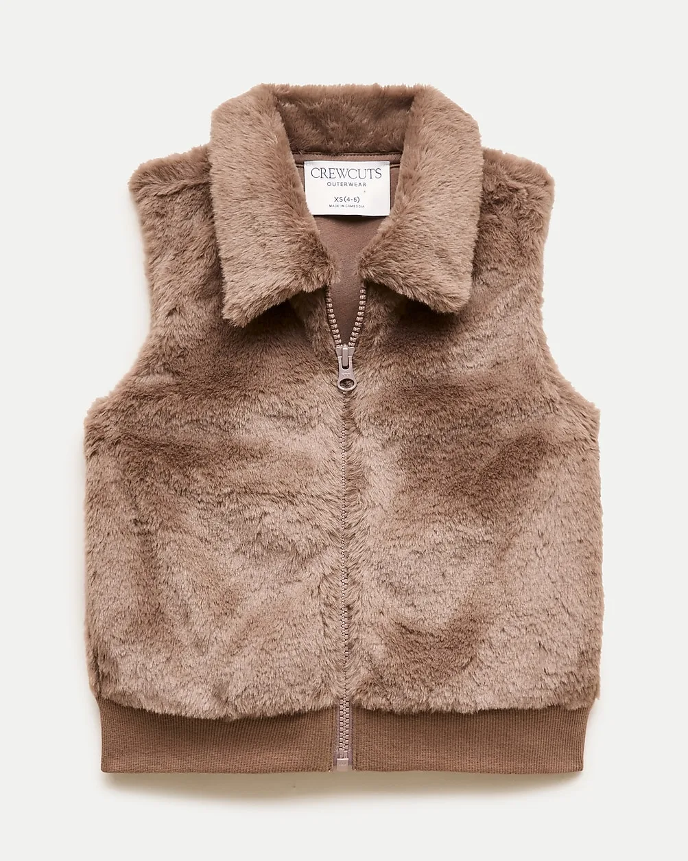 Faux-Fur Vest by J.Crew