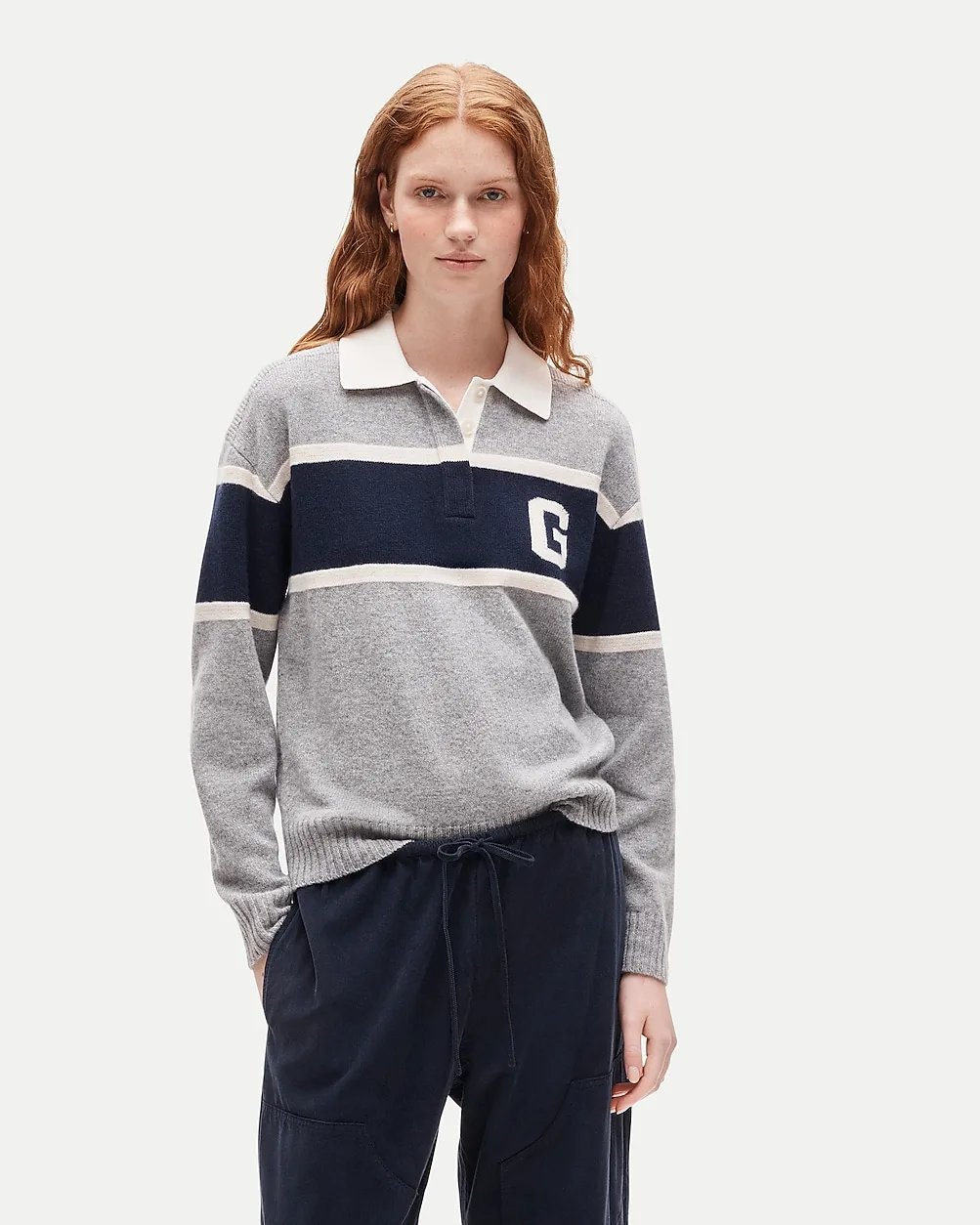 47 x J.Crew Vintage Wool Georgetown Rugby by J.Crew
