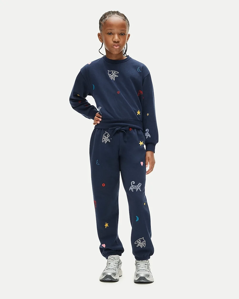 Everyday Sweatpant in Embellished Cozy Rib by J.Crew