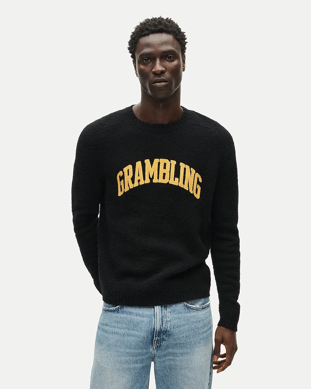47 x J.Crew Brushed Wool Grambling Sweater by J.Crew
