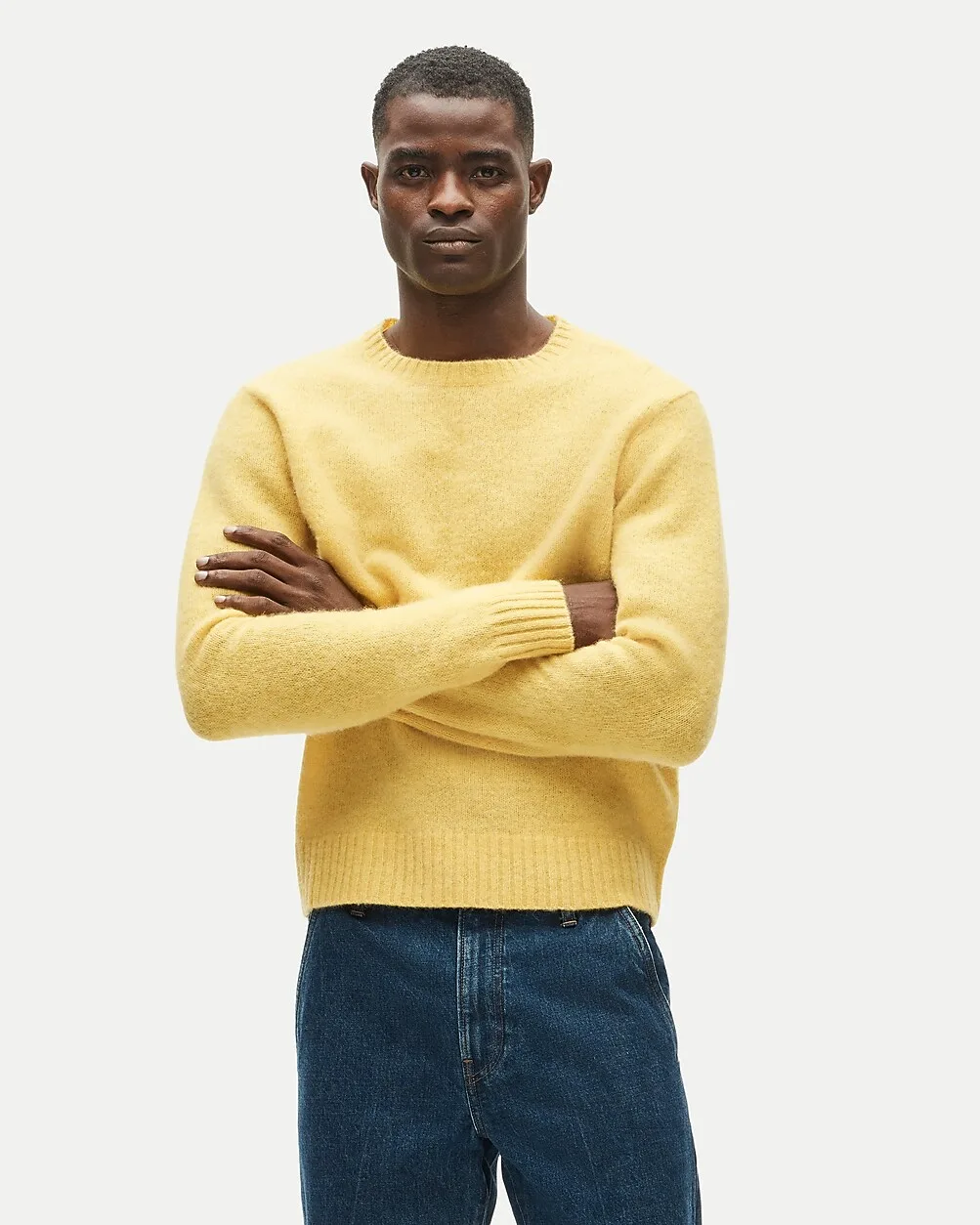 Soft-Washed Wool Sweater