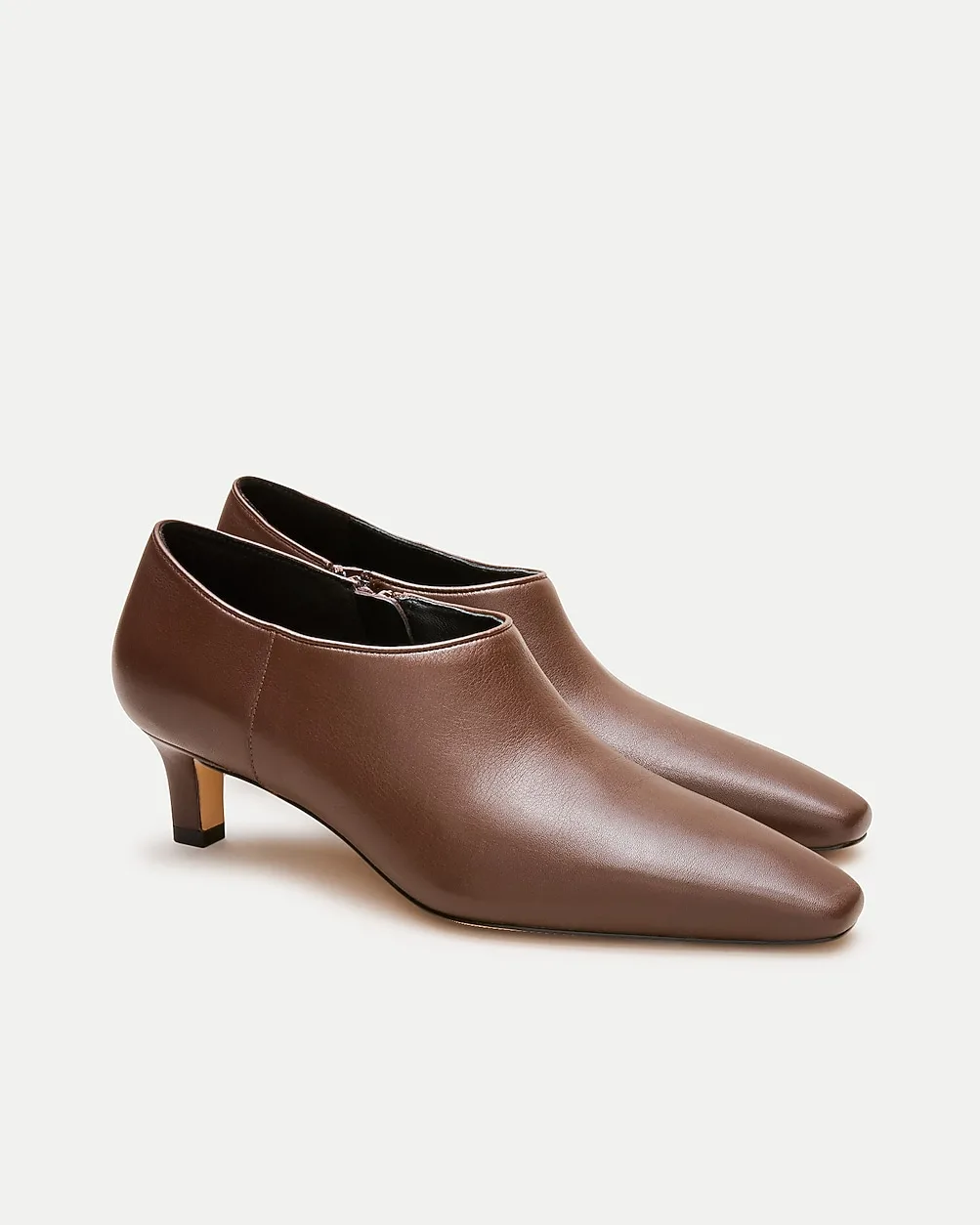 Sylvie Low Ankle Boots in Leather by J.Crew