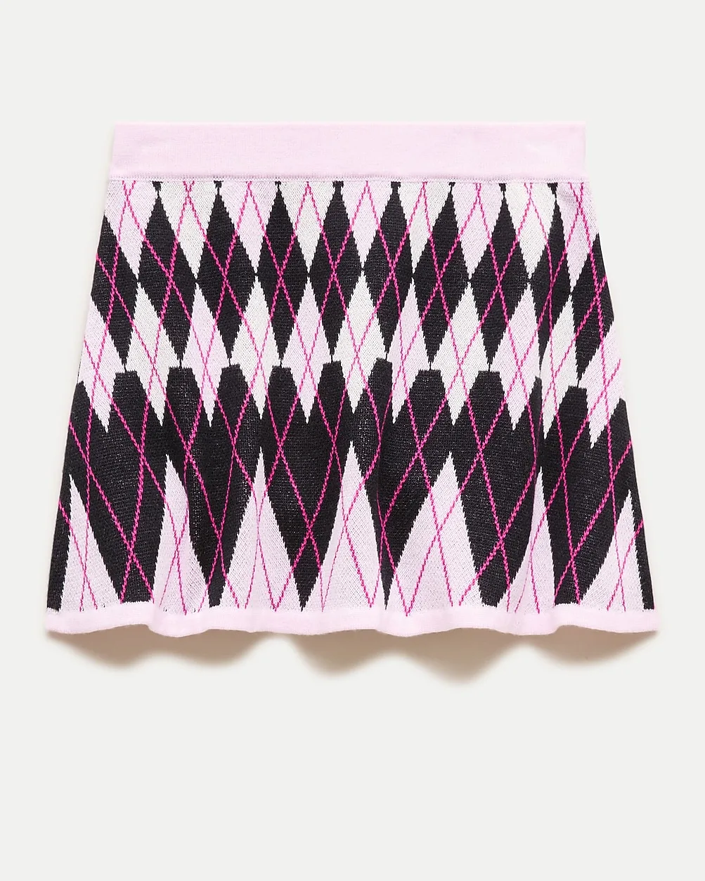 Heart Argyle Sweater-Skirt by J.Crew