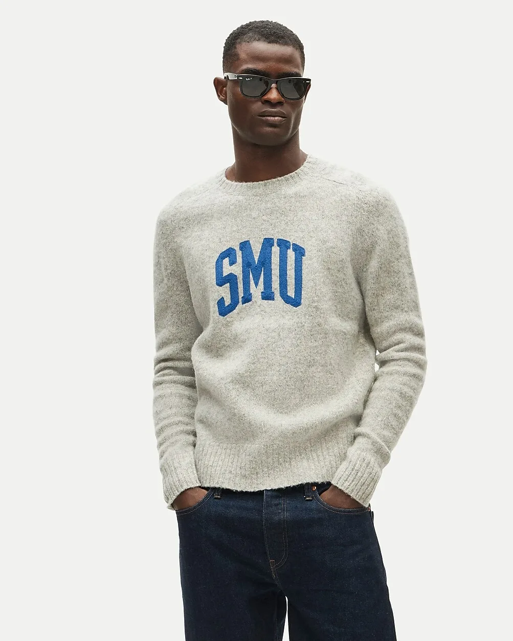 47 x J.Crew Brushed Wool SMU Sweater by J.Crew