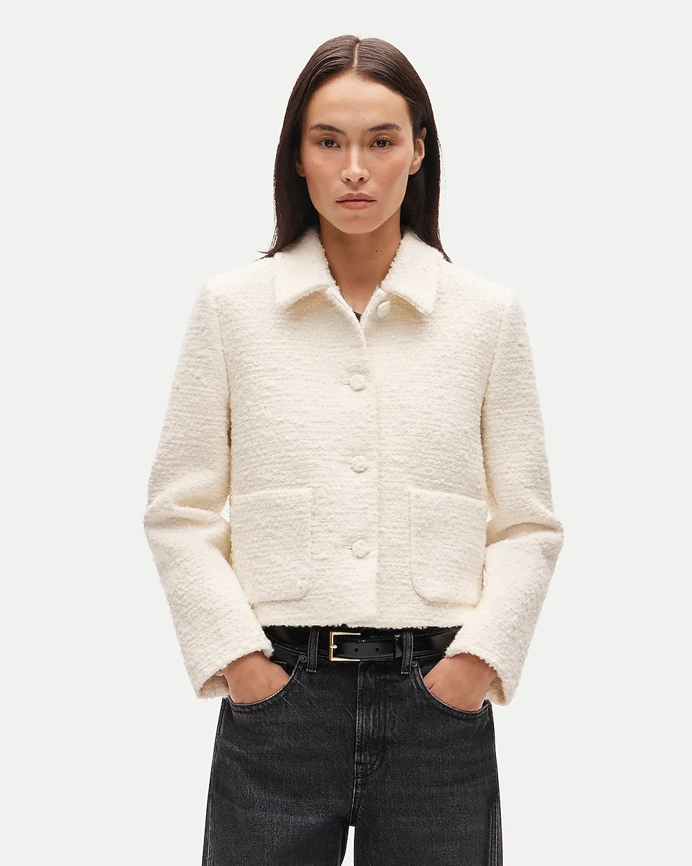 Cropped Lady Jacket in Tweed by J.Crew