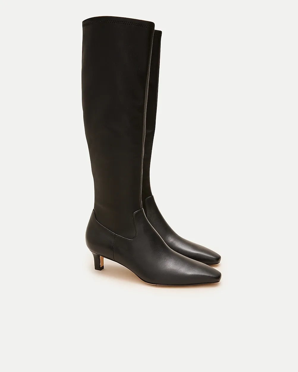 Sylvie Knee-High Boots in Stretch Leather