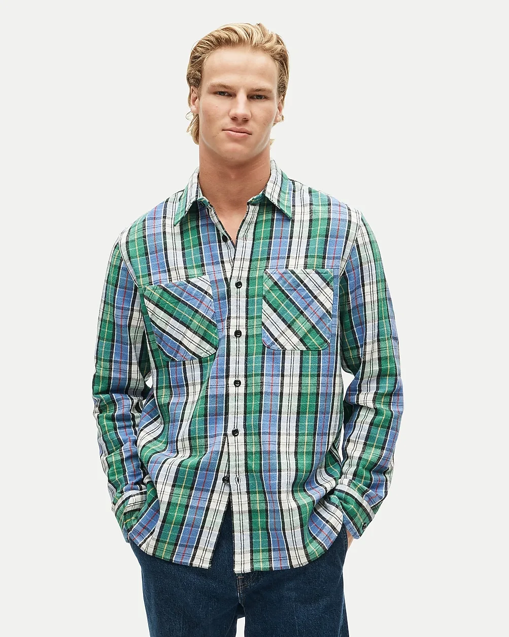Wallace & Barnes Flannel Workshirt