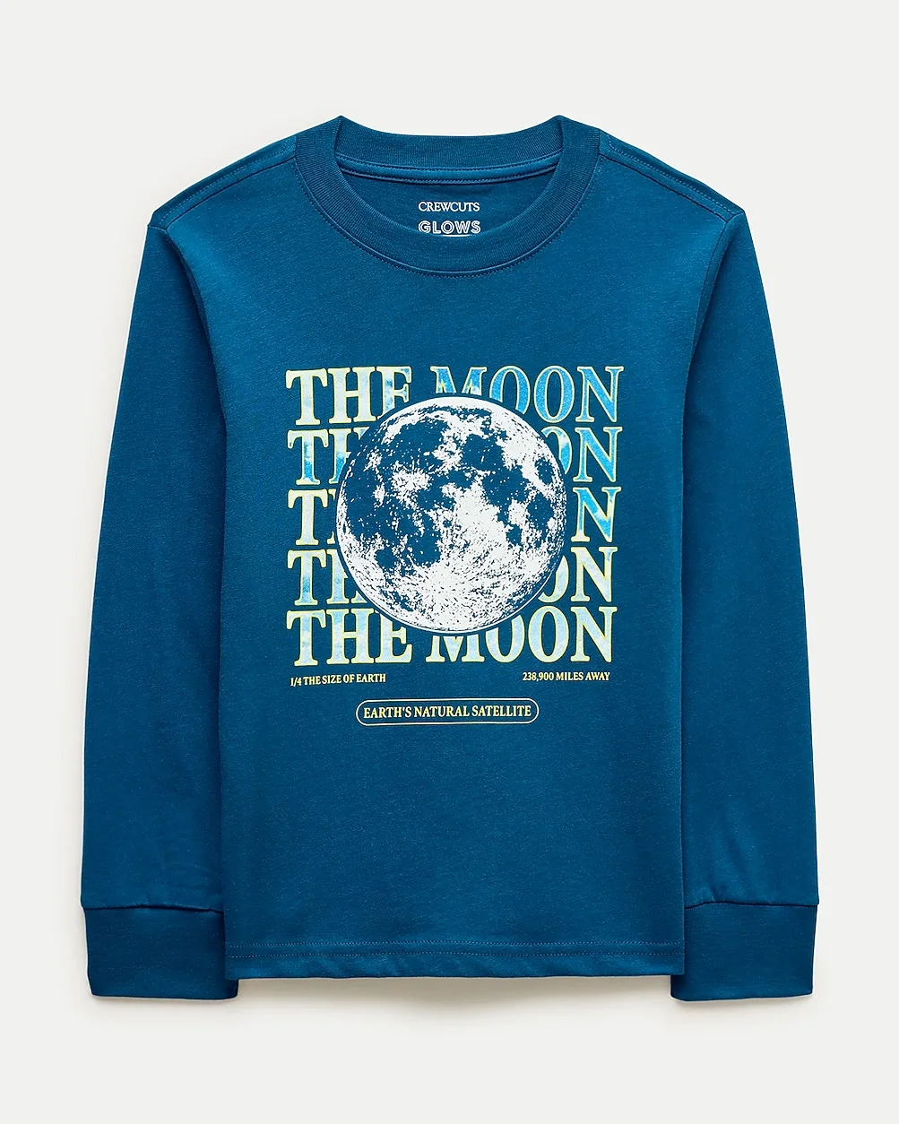 Glow-In-The-Dark Moon Graphic T-Shirt by J.Crew