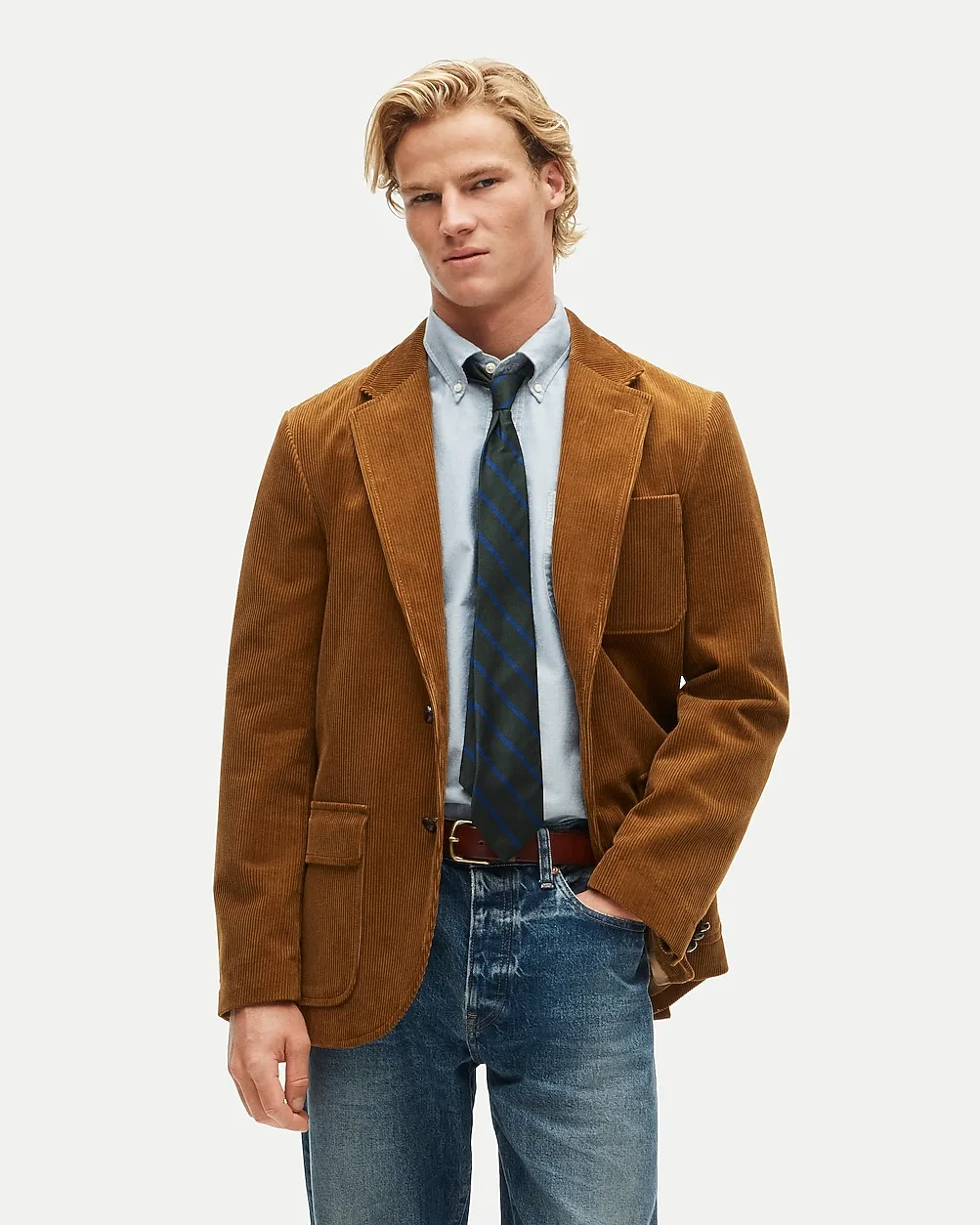 Sportcoat in Italian Cotton Corduroy