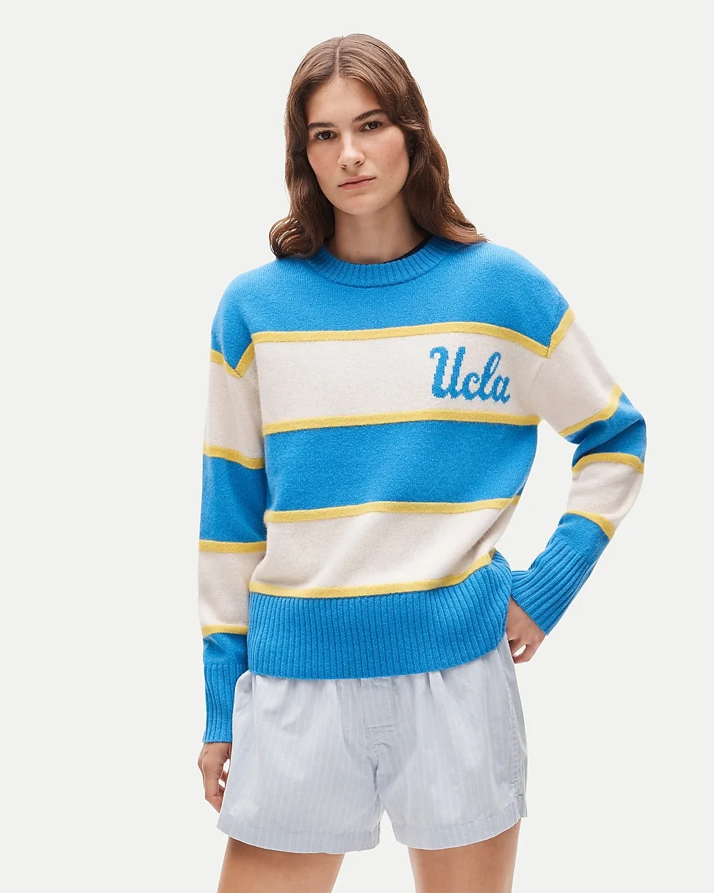 47 x J.Crew Vintage Wool UCLA Sweater by J.Crew
