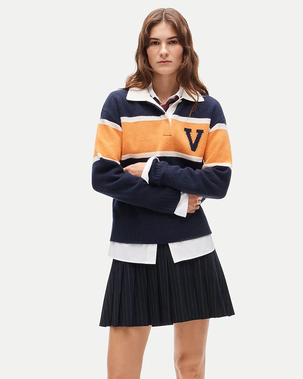 47 x J.Crew Vintage Wool University of Virginia Rugby by J.Crew