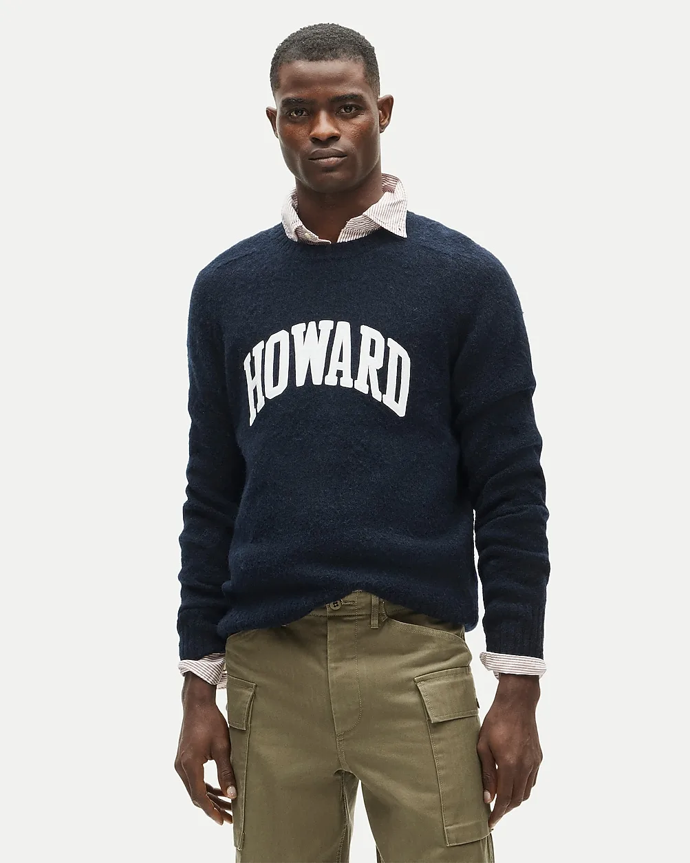 47 x J.Crew Brushed Wool Howard Sweater by J.Crew
