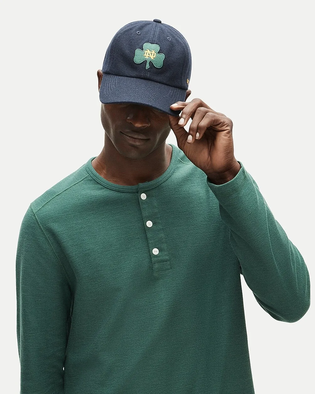 47 x J.Crew Notre Dame Cleanup Cap