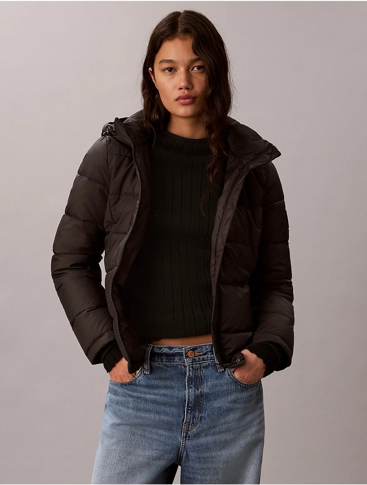 Slim Stretch Puffer Jacket