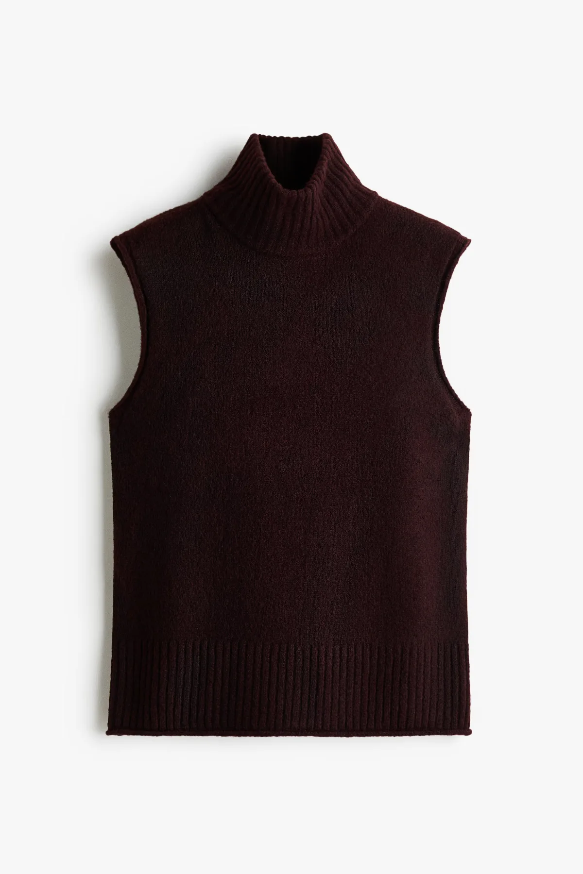 Mock Turtleneck Sweater Vest by H&M