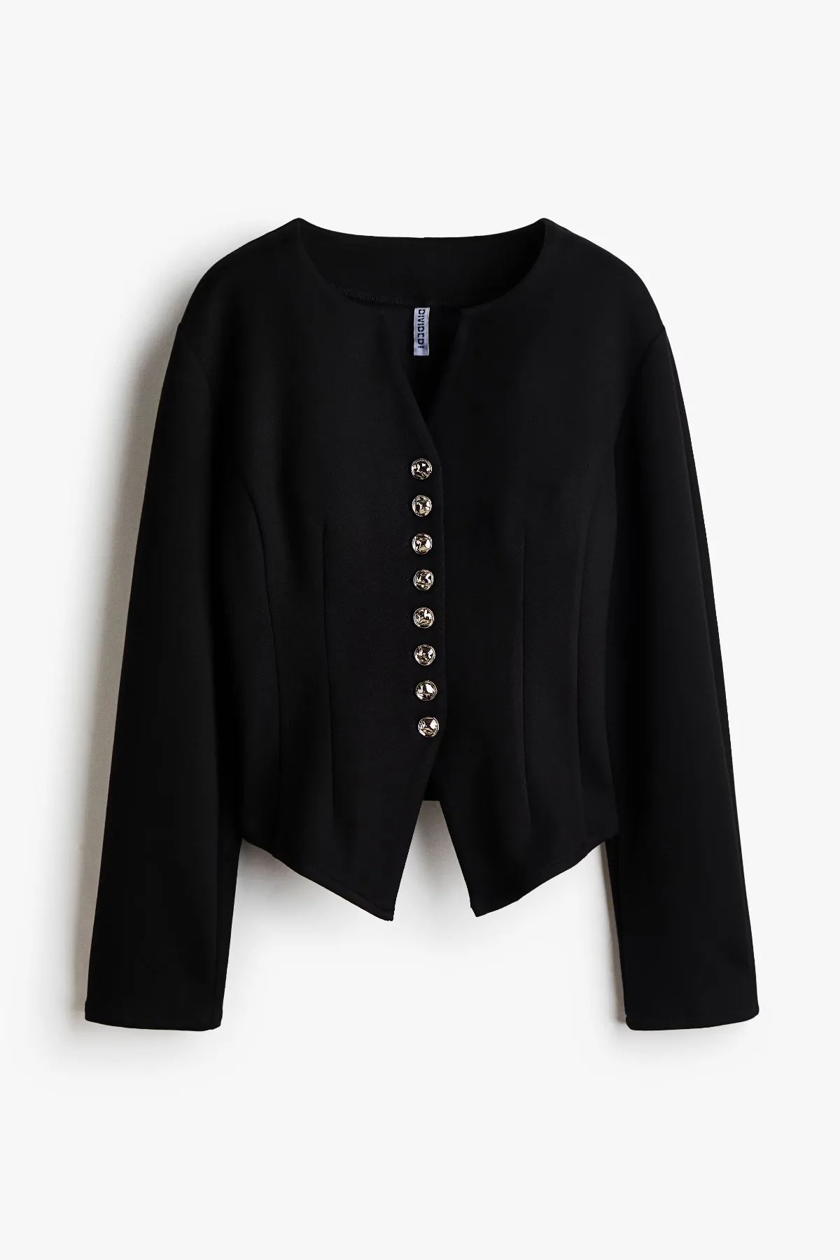 Long-Sleeved Fitted Cardigan by H&M