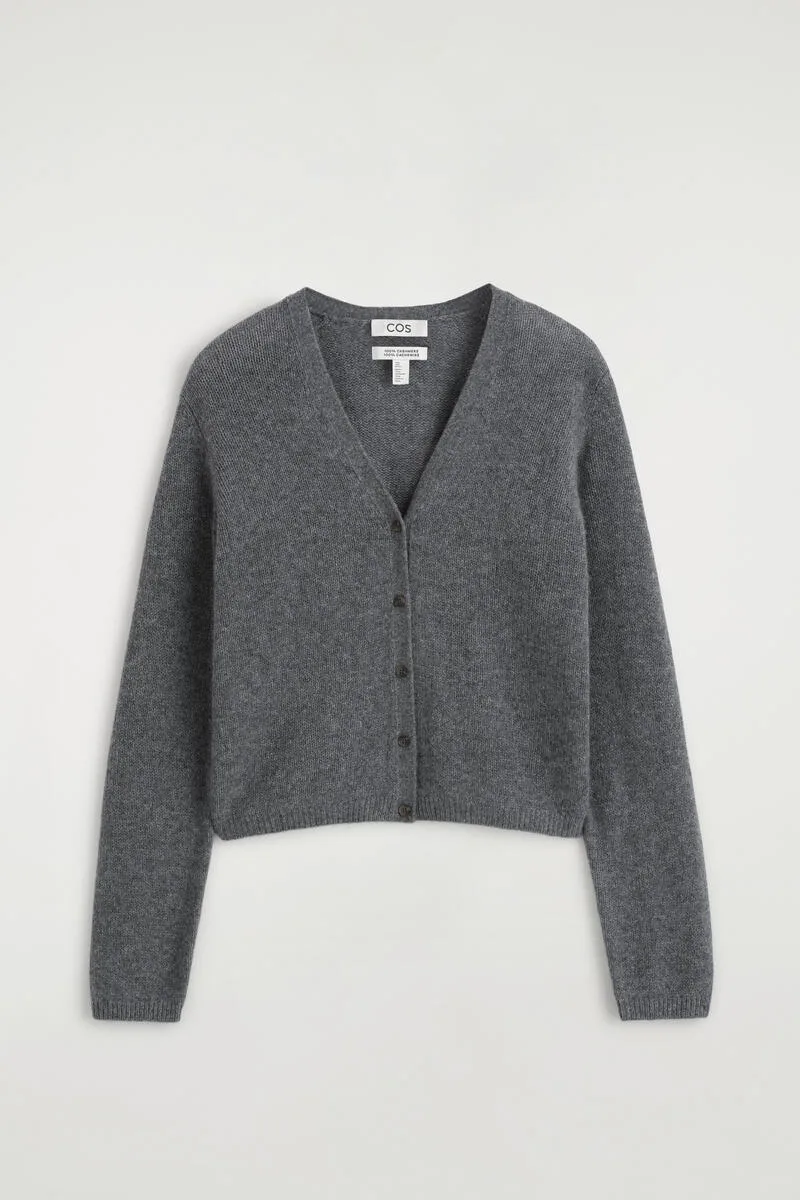 Cashmere V-Neck Cardigan by COS