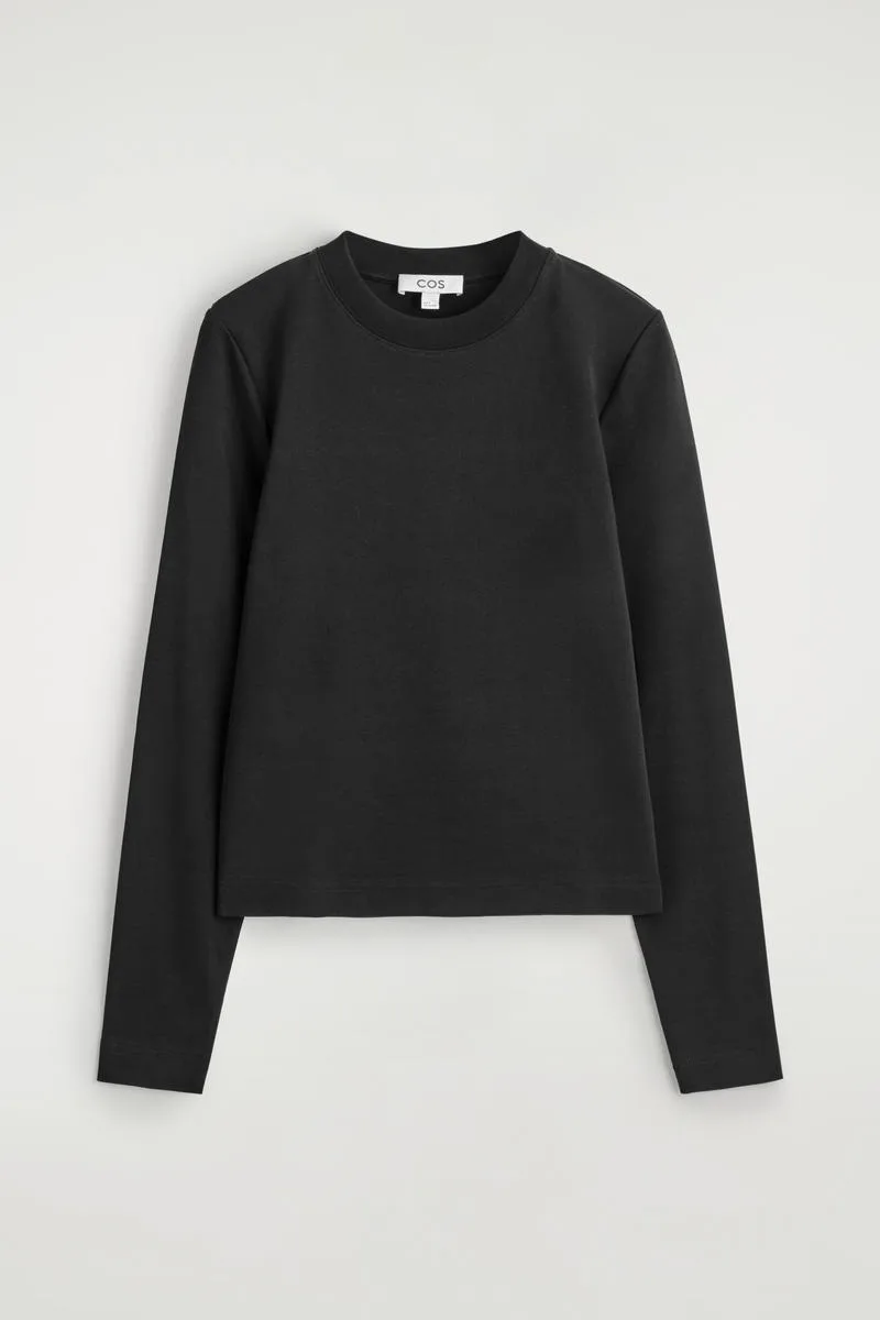 Clean Cut Long-Sleeved T-Shirt