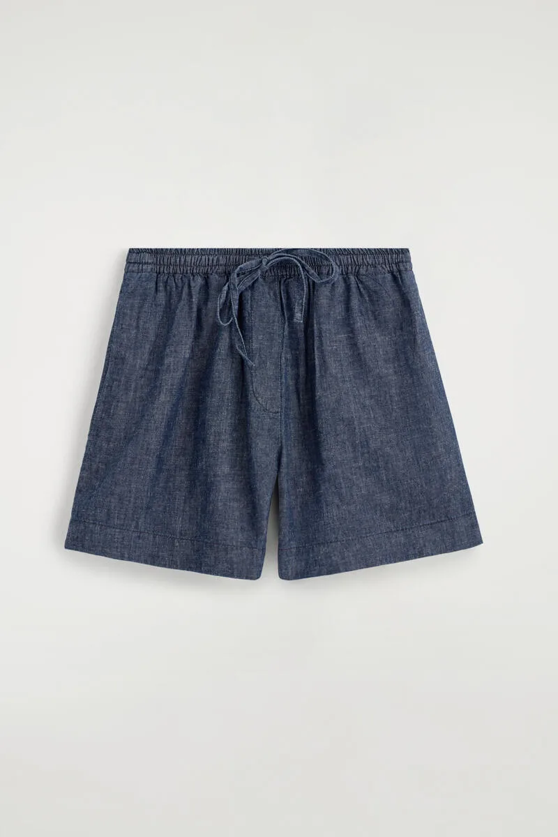 Drawstring Denim Shorts by COS