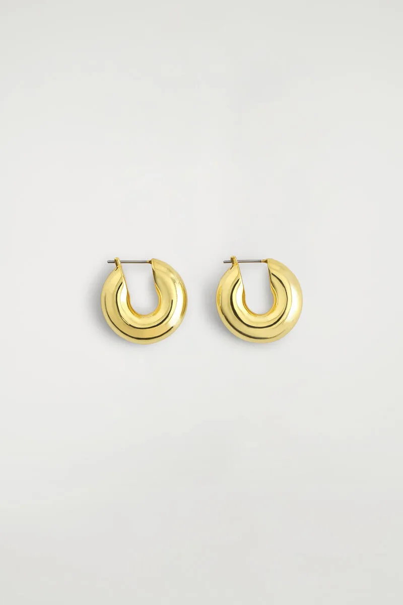 Mini Chunky Hoop Earrings