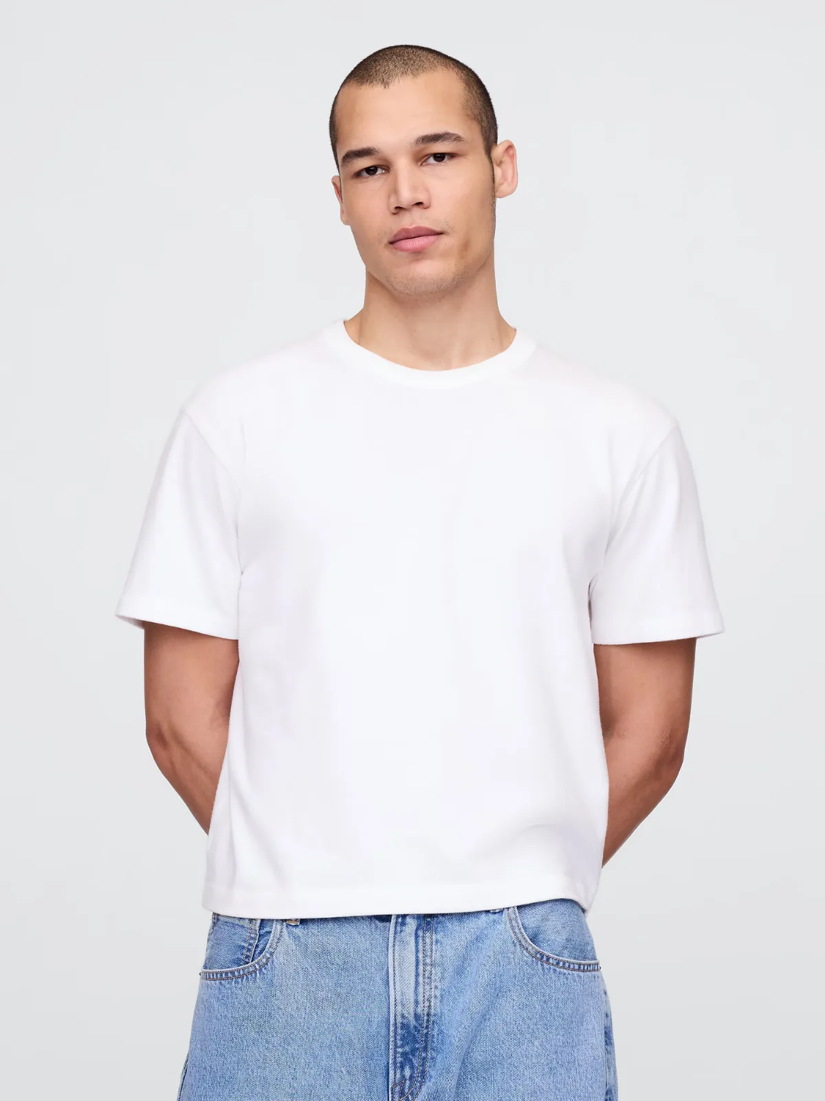 Heavyweight Crop T-Shirt by Gap