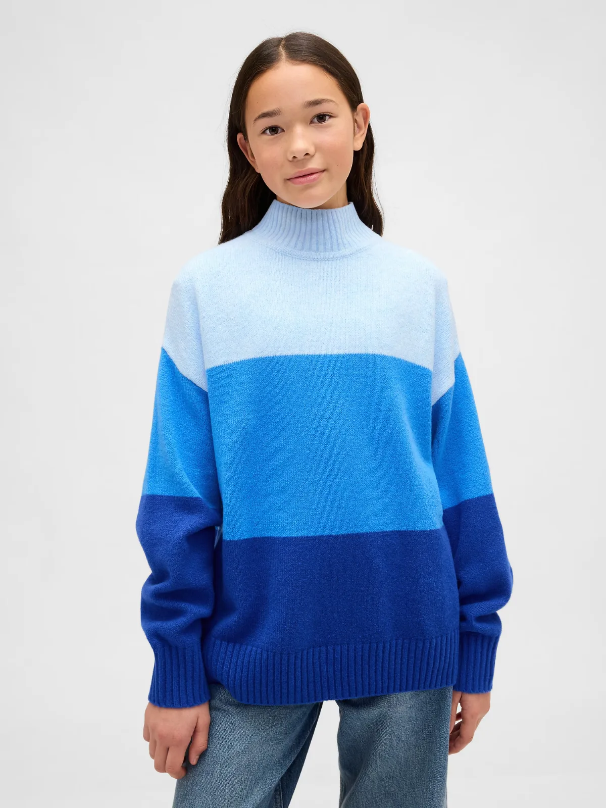 CashSoft Stripe Tunic Sweater by Gap
