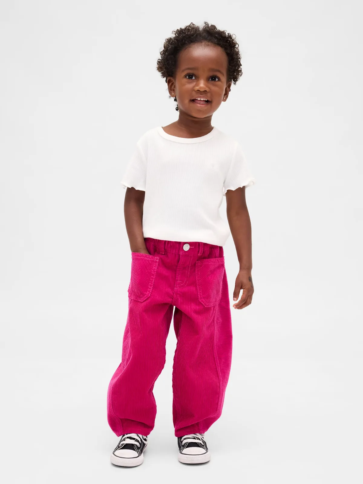 Corduroy Horseshoe Pants by Gap