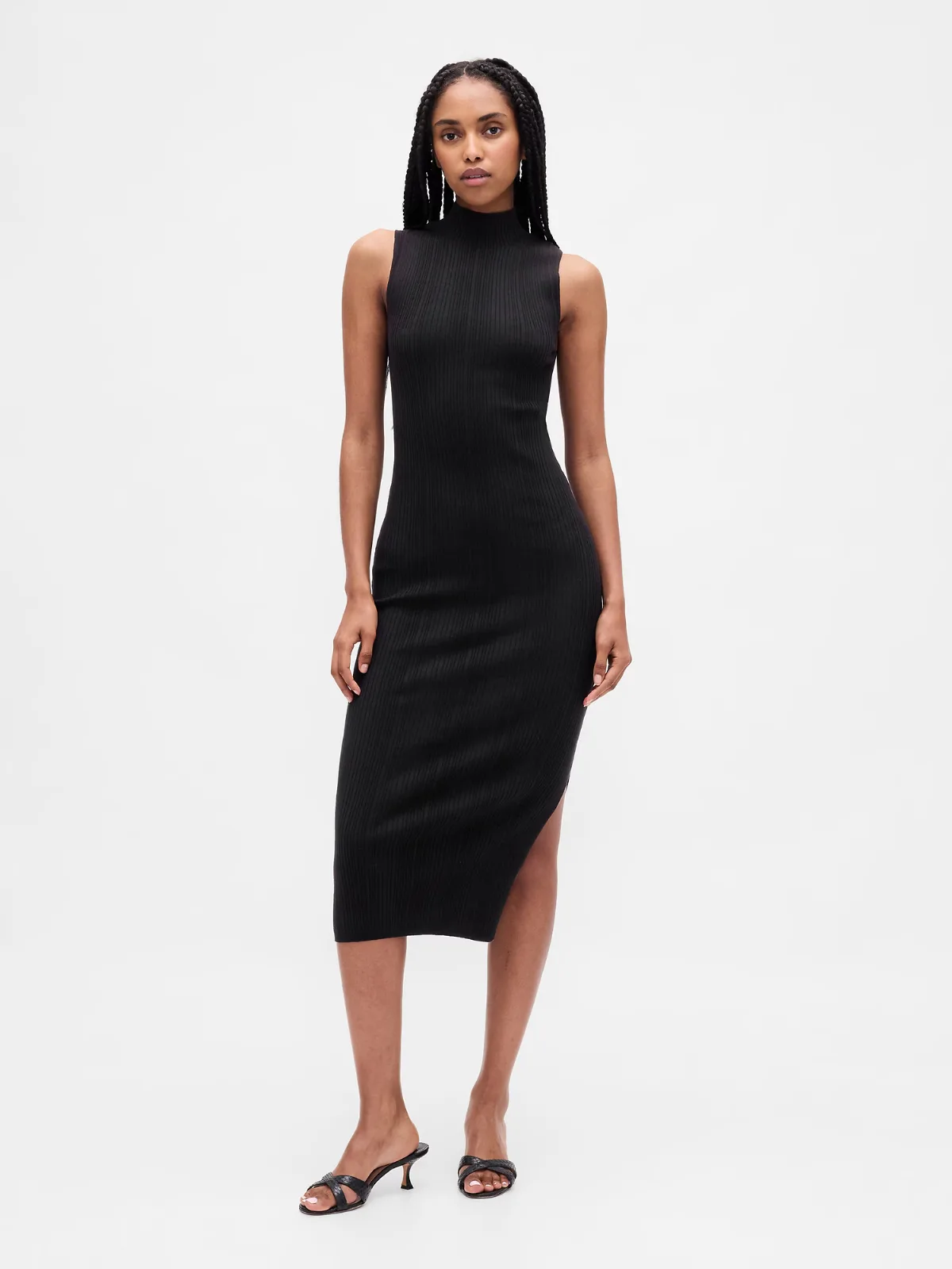 Rib Midi Sweater Dress by Gap