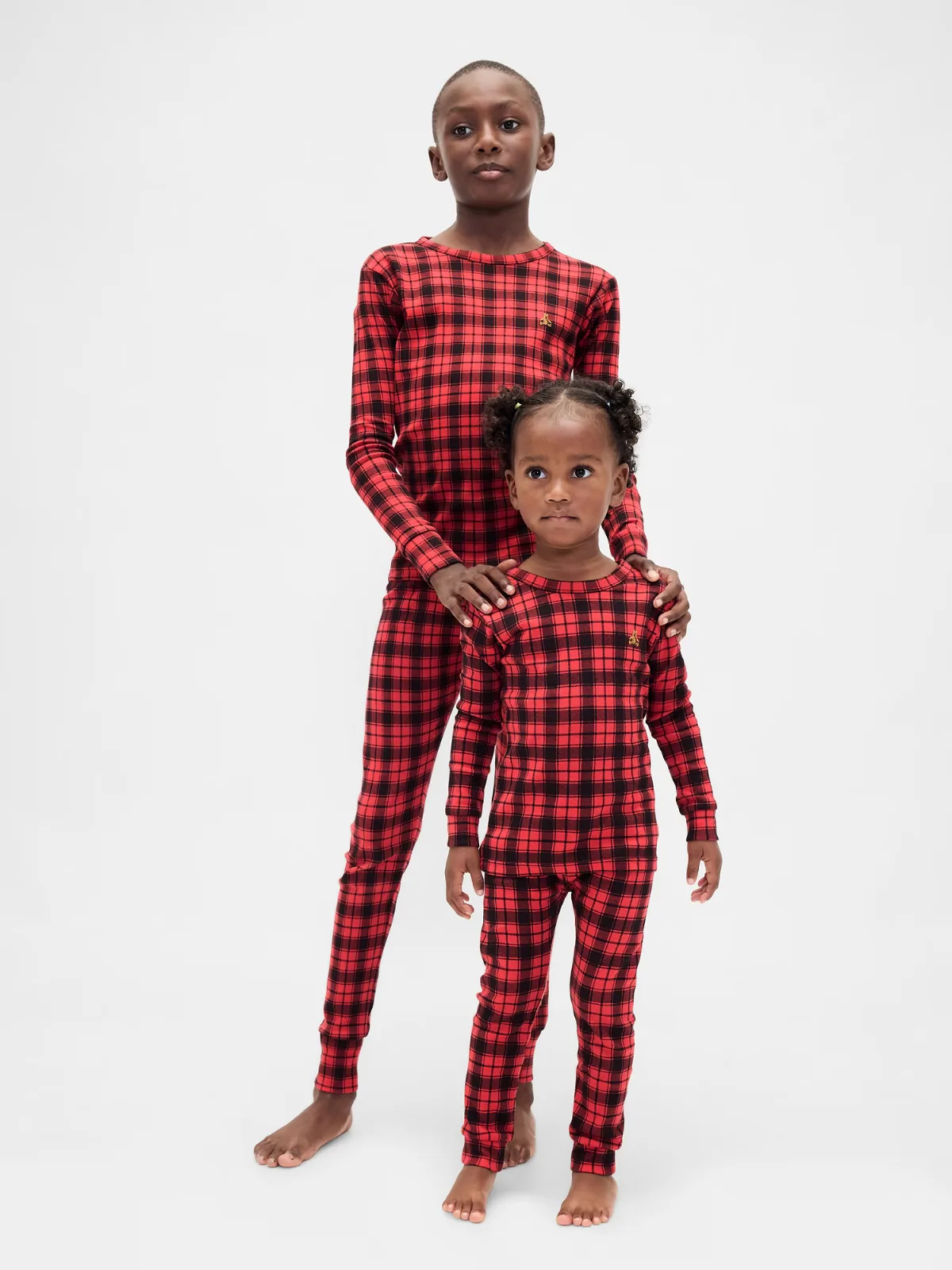 Organic Brushed Cotton Holiday PJ Set by Gap