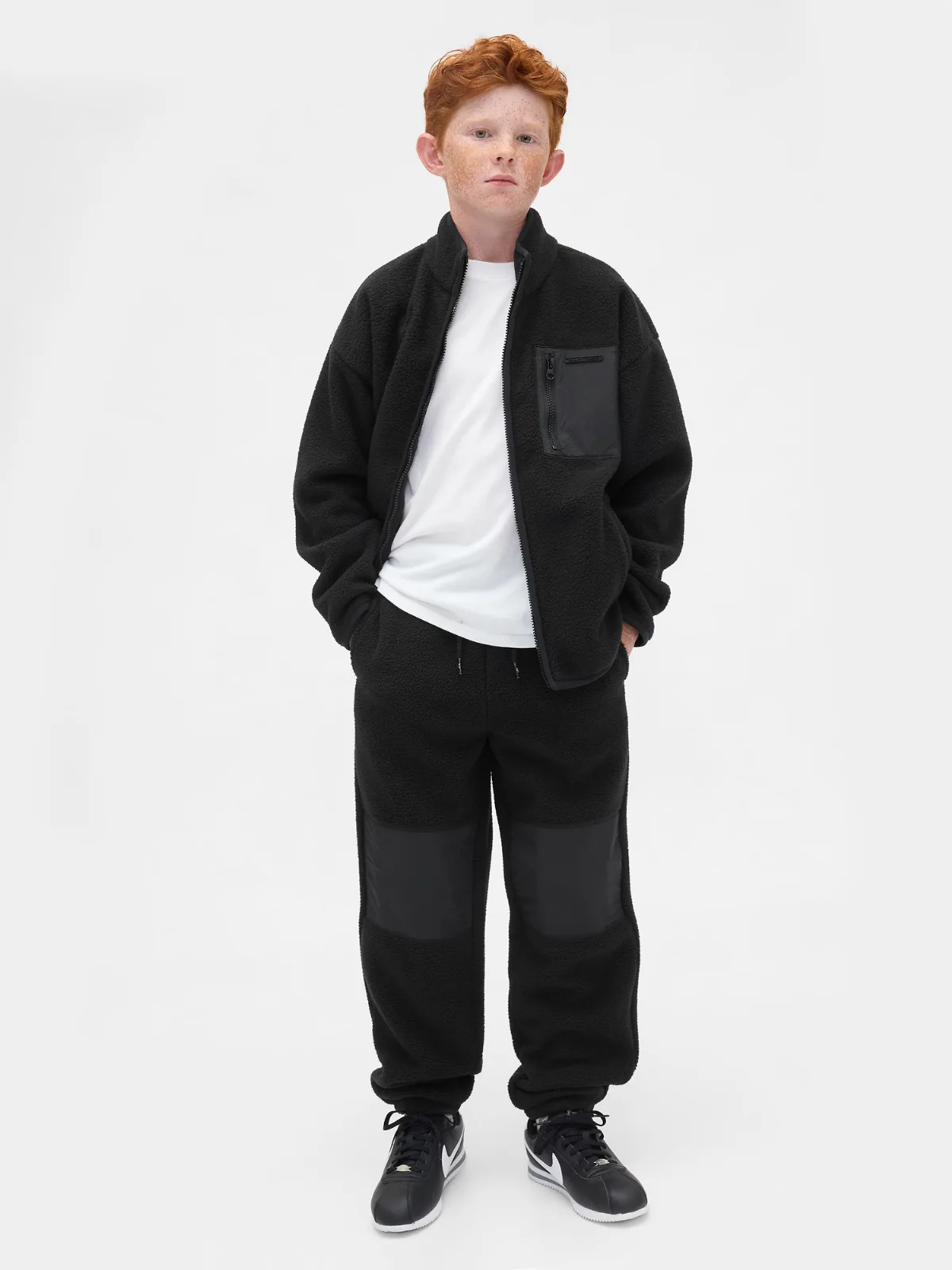 Relaxed Sherpa Joggers by Gap
