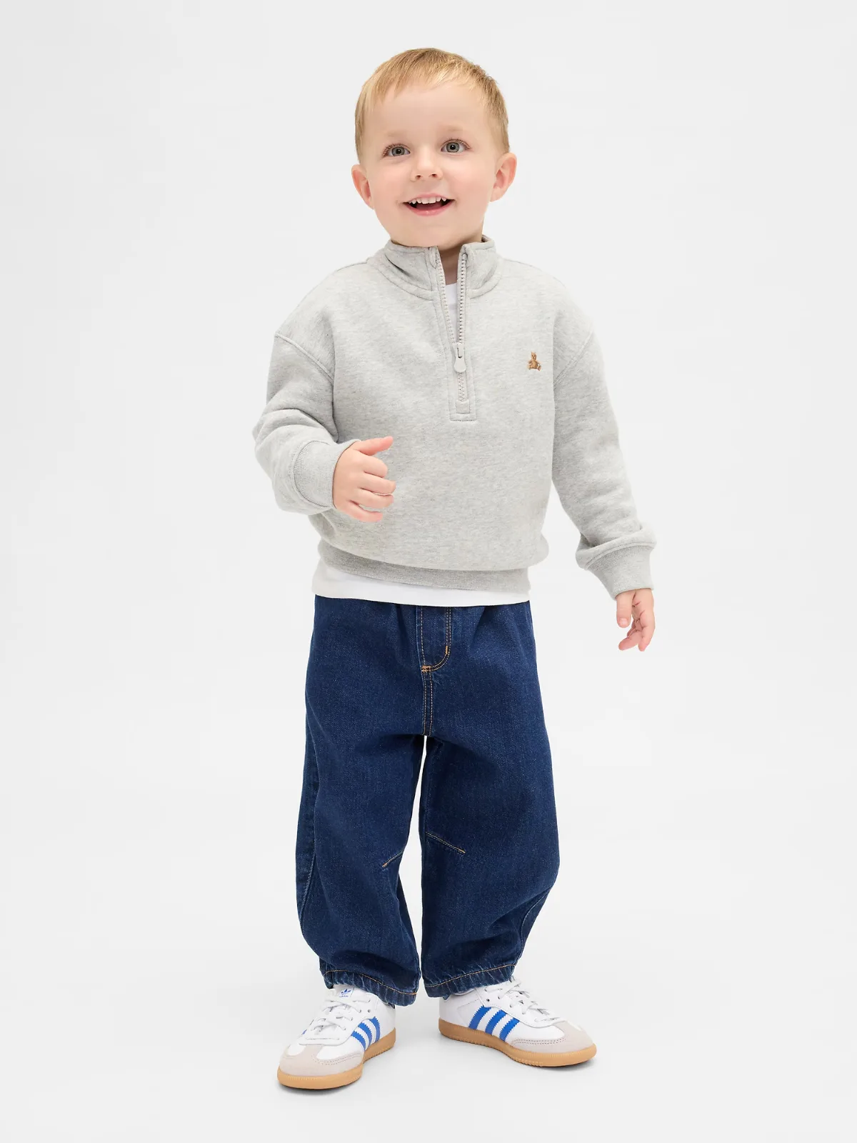 Pull-On Barrel Jeans by Gap