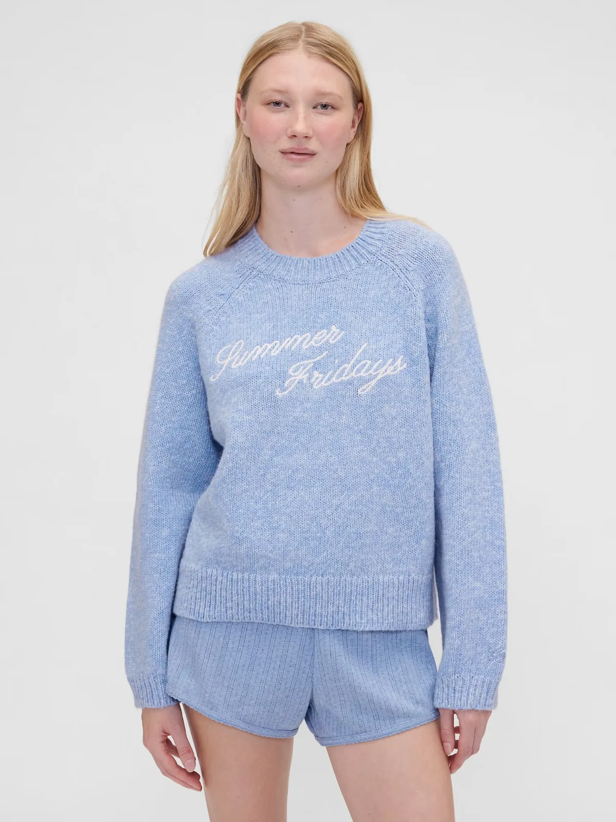 Gap x Summer Fridays Oversized Logo Sweater by Gap