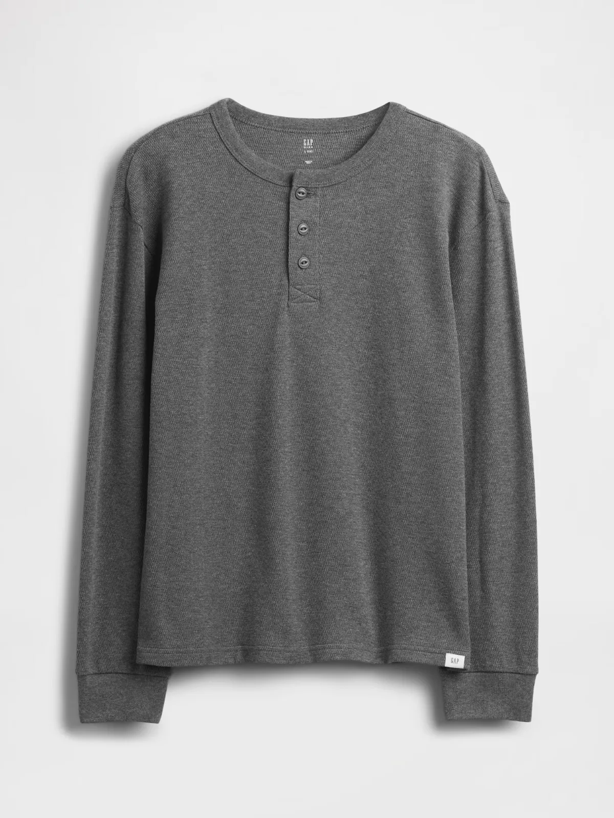 Relaxed Henley T-Shirt by Gap