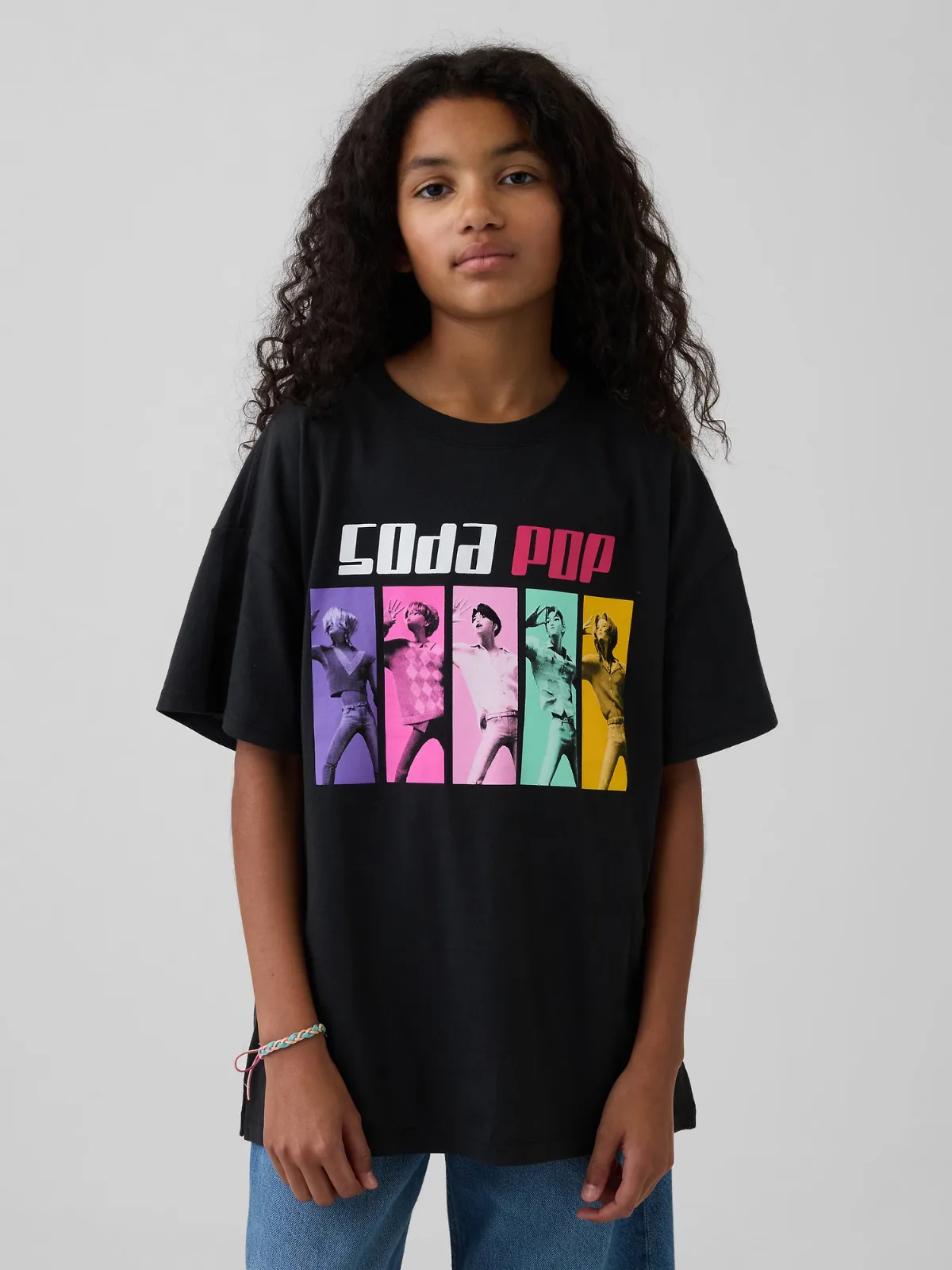KPop Demon Hunters Graphic Tunic T-Shirt by Gap