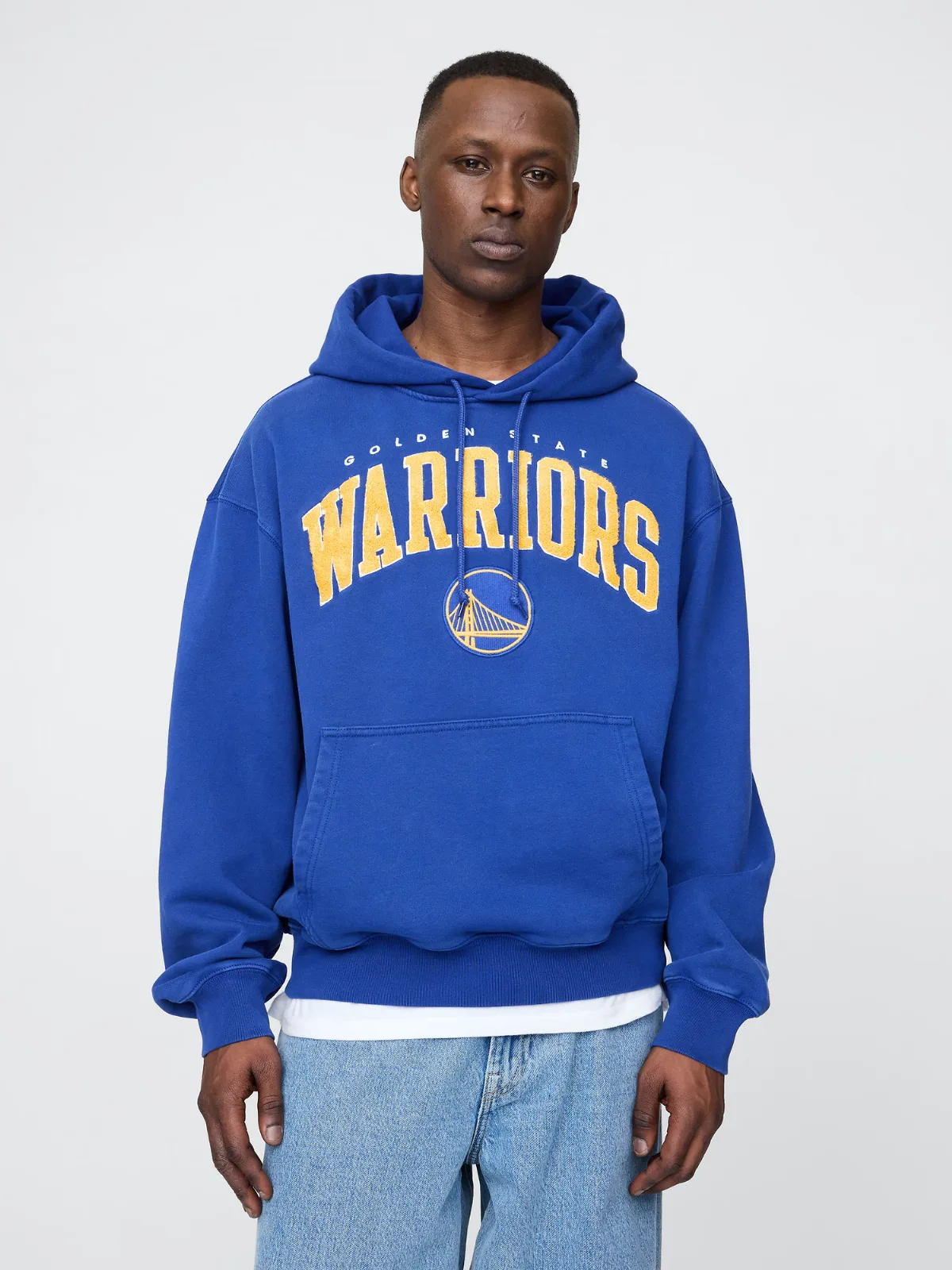 NBA Golden State Warriors Logo Heavyweight Hoodie by Gap