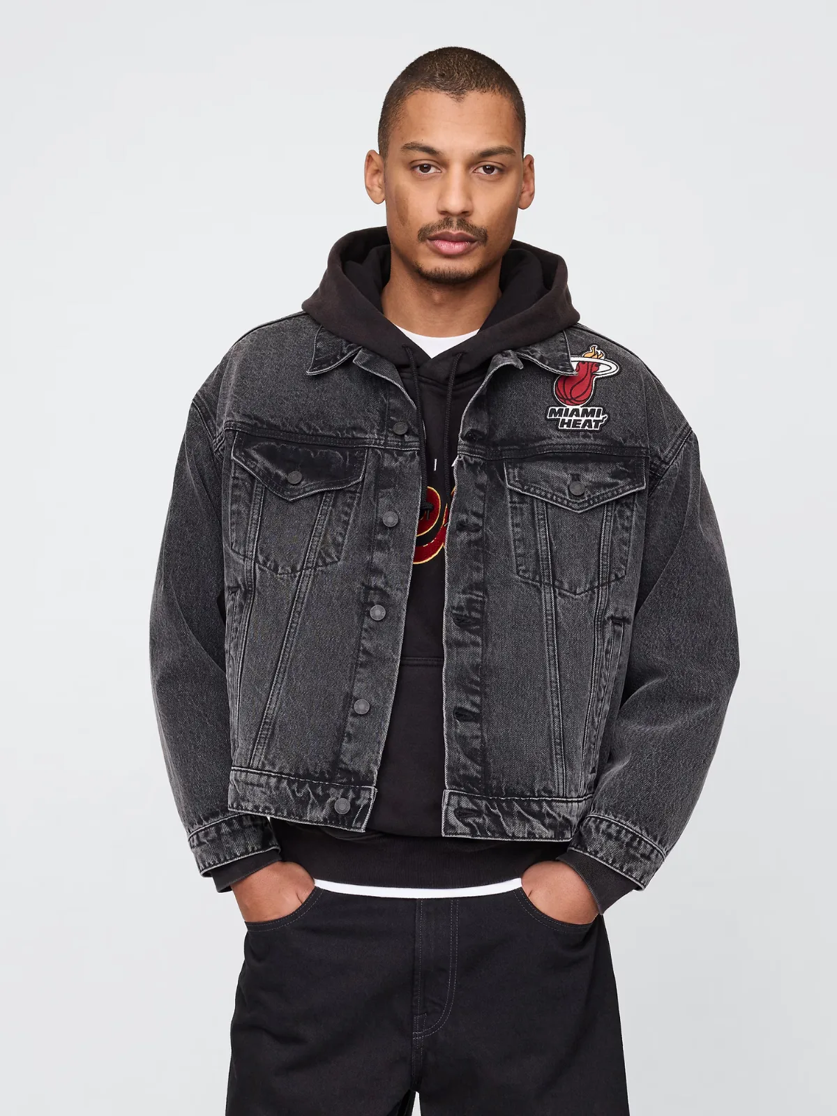 NBA Miami Heat Icon Denim Jacket by Gap