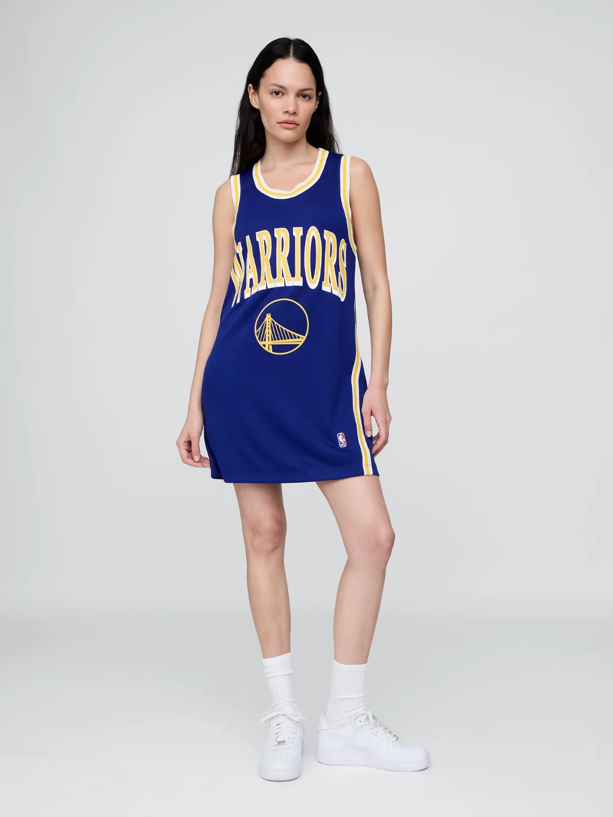 NBA Golden State Warriors Recycled Jersey Mini Dress by Gap