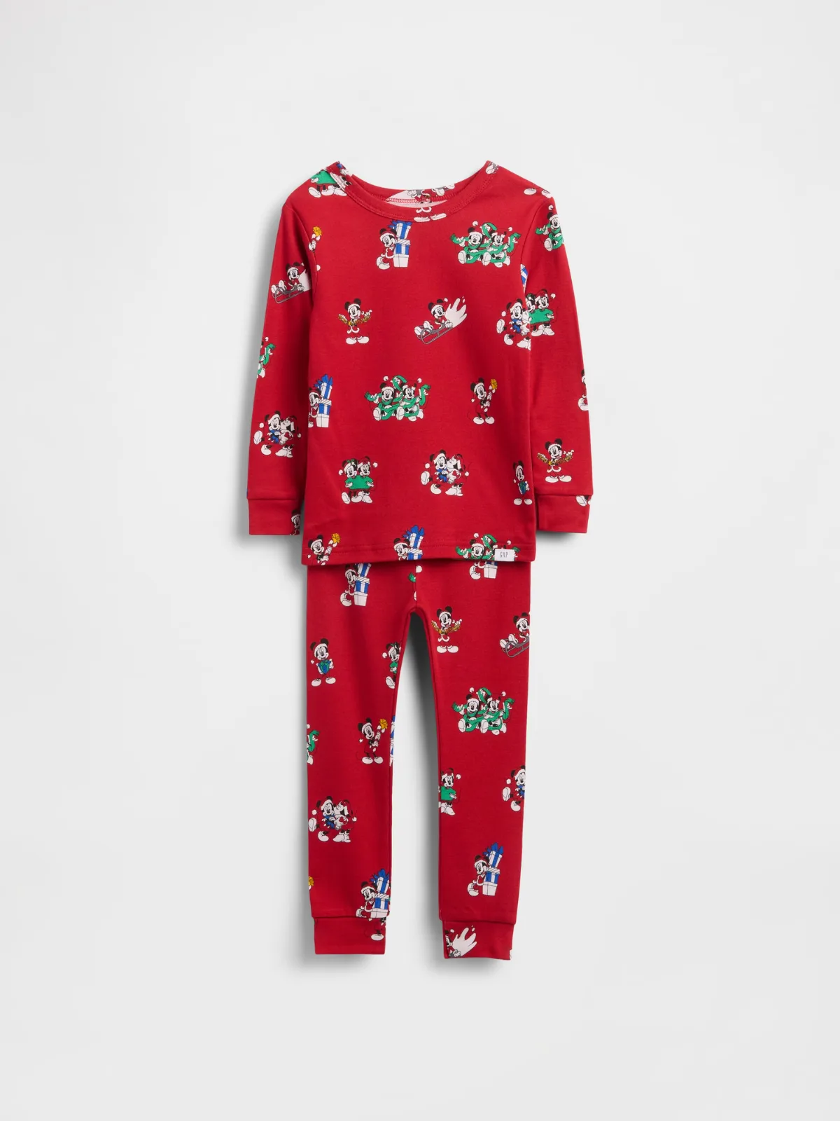 Gap x Disney Organic Brushed Cotton Holiday PJ Set by Gap