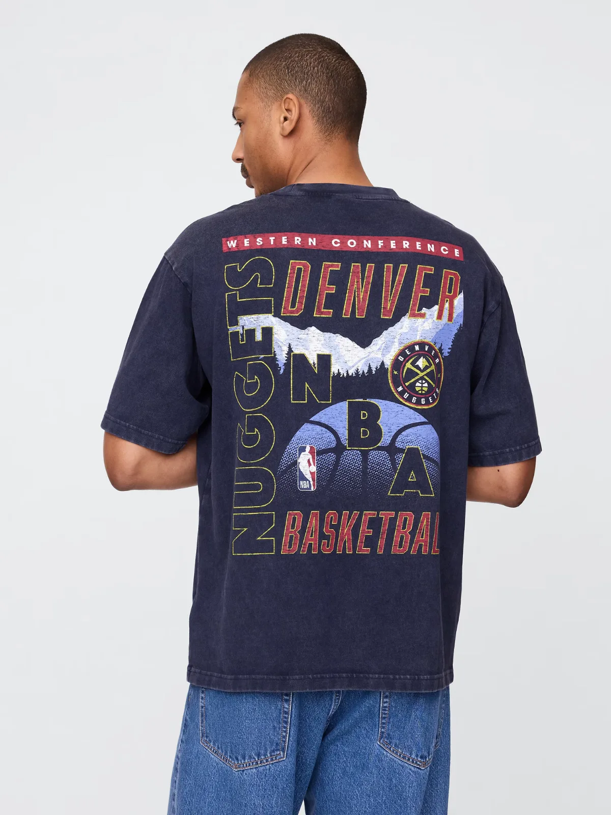 NBA Denver Nuggets Graphic T-Shirt by Gap