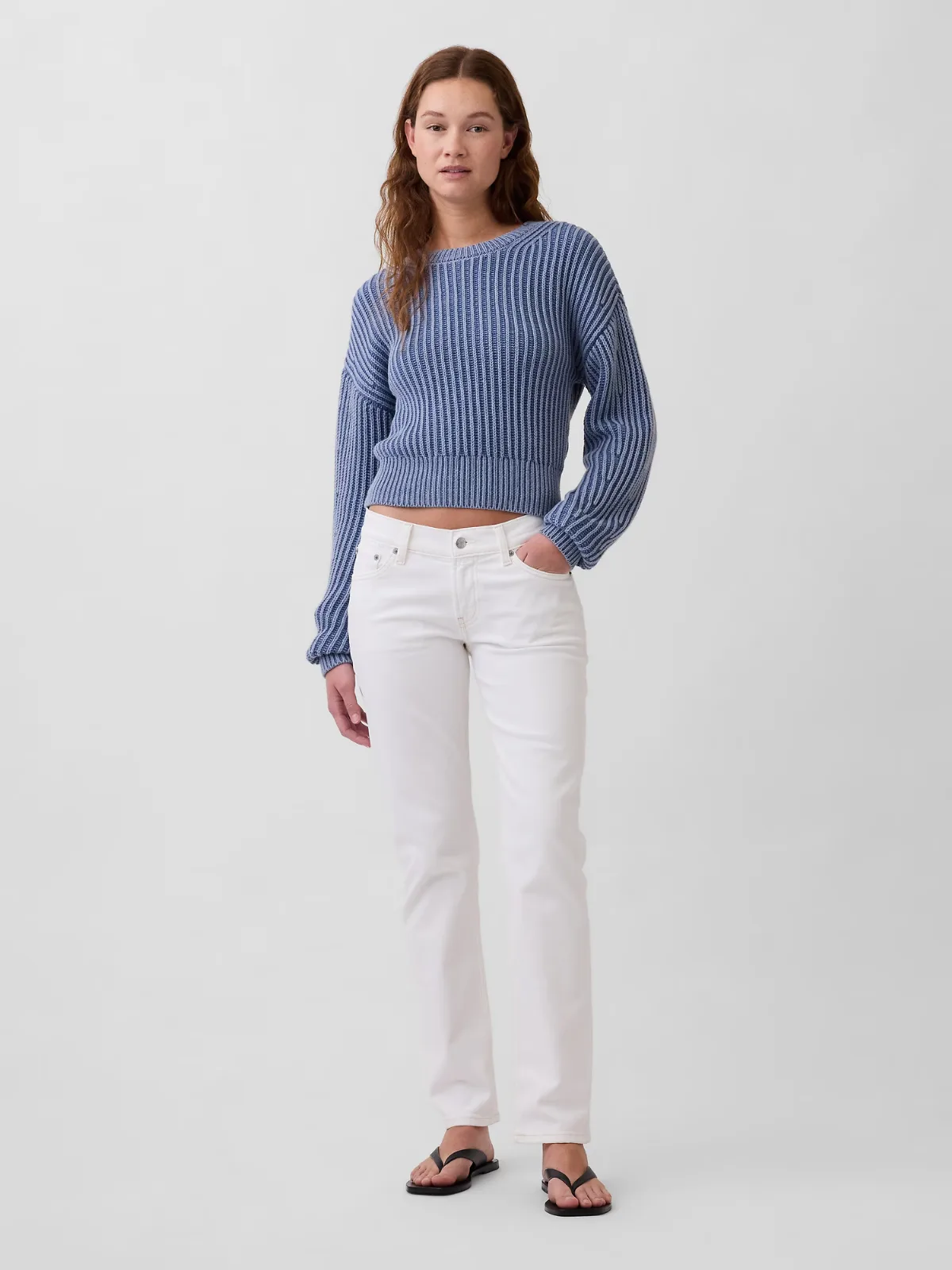Low Rise 90s Slim Straight Jeans by Gap