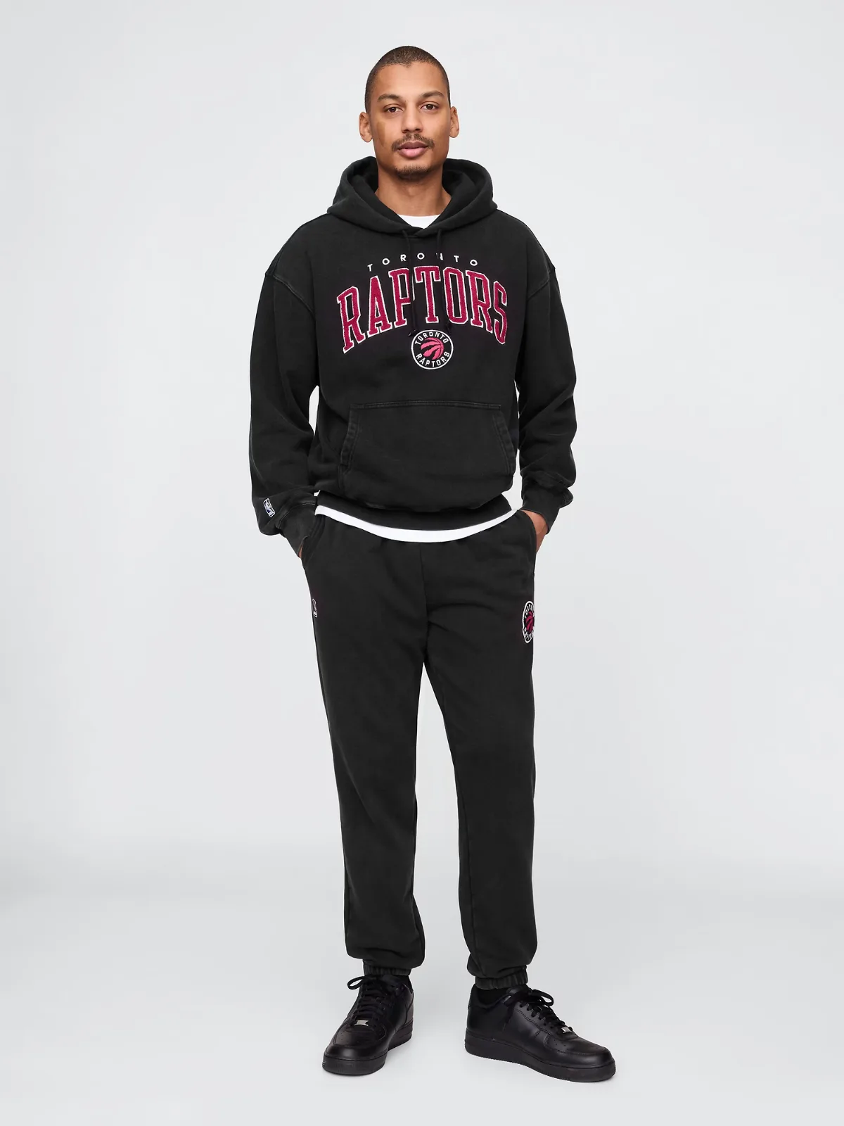 NBA Toronto Raptors Logo Heavyweight Joggers by Gap
