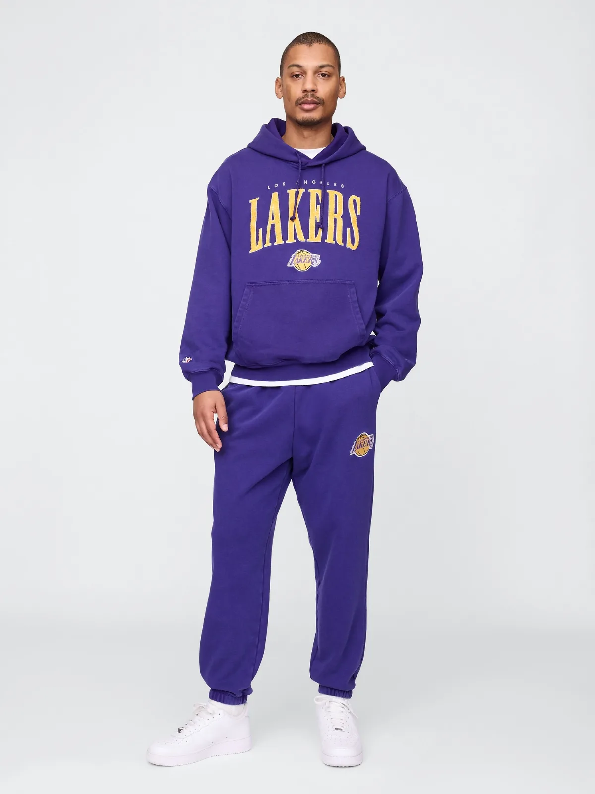 NBA Los Angeles Lakers Logo Heavyweight Joggers by Gap