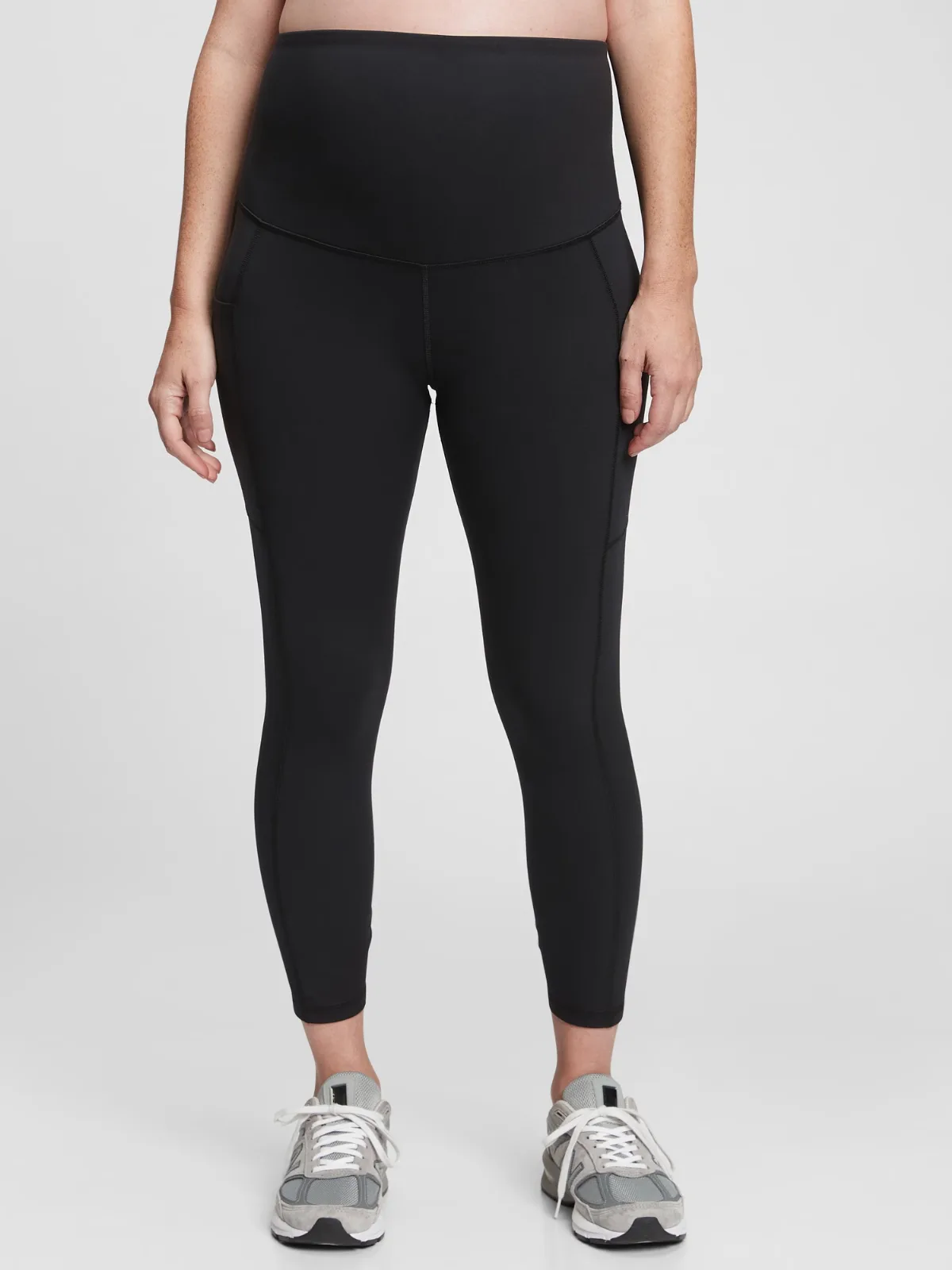 Maternity Recycled Power Full Panel 7/8 Leggings by Gap