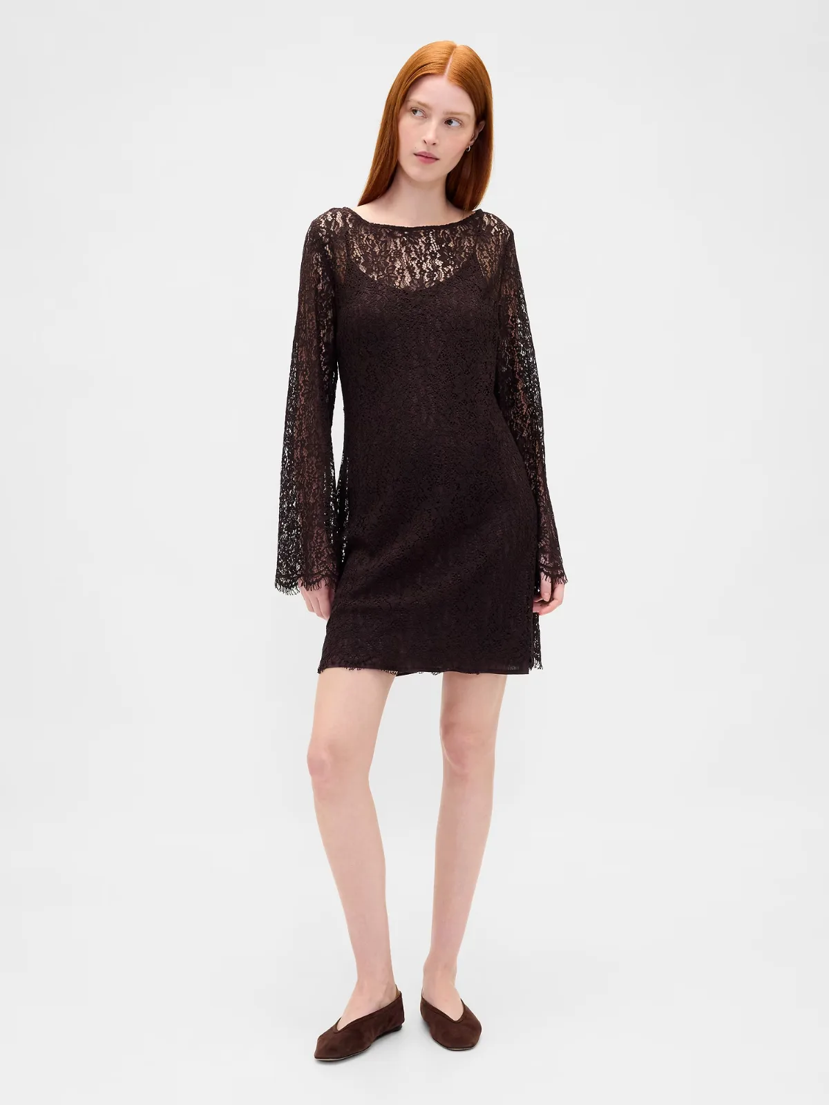 Lace Mini Shift Dress by Gap
