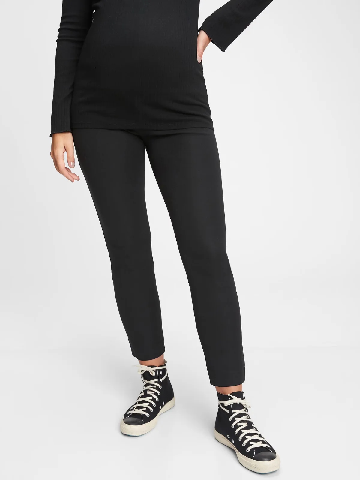 Maternity Full Panel Skinny Pants with Bi-Stretch by Gap