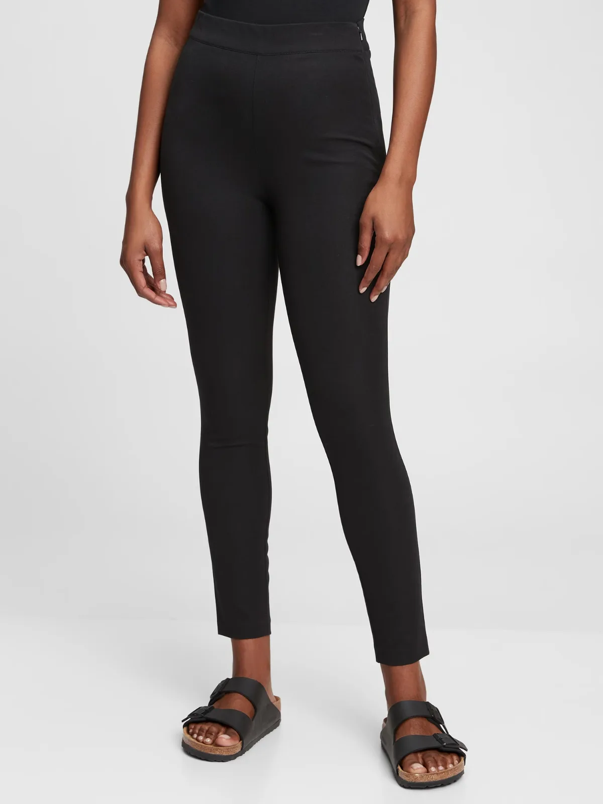 High Rise Bi-Stretch Leggings by Gap