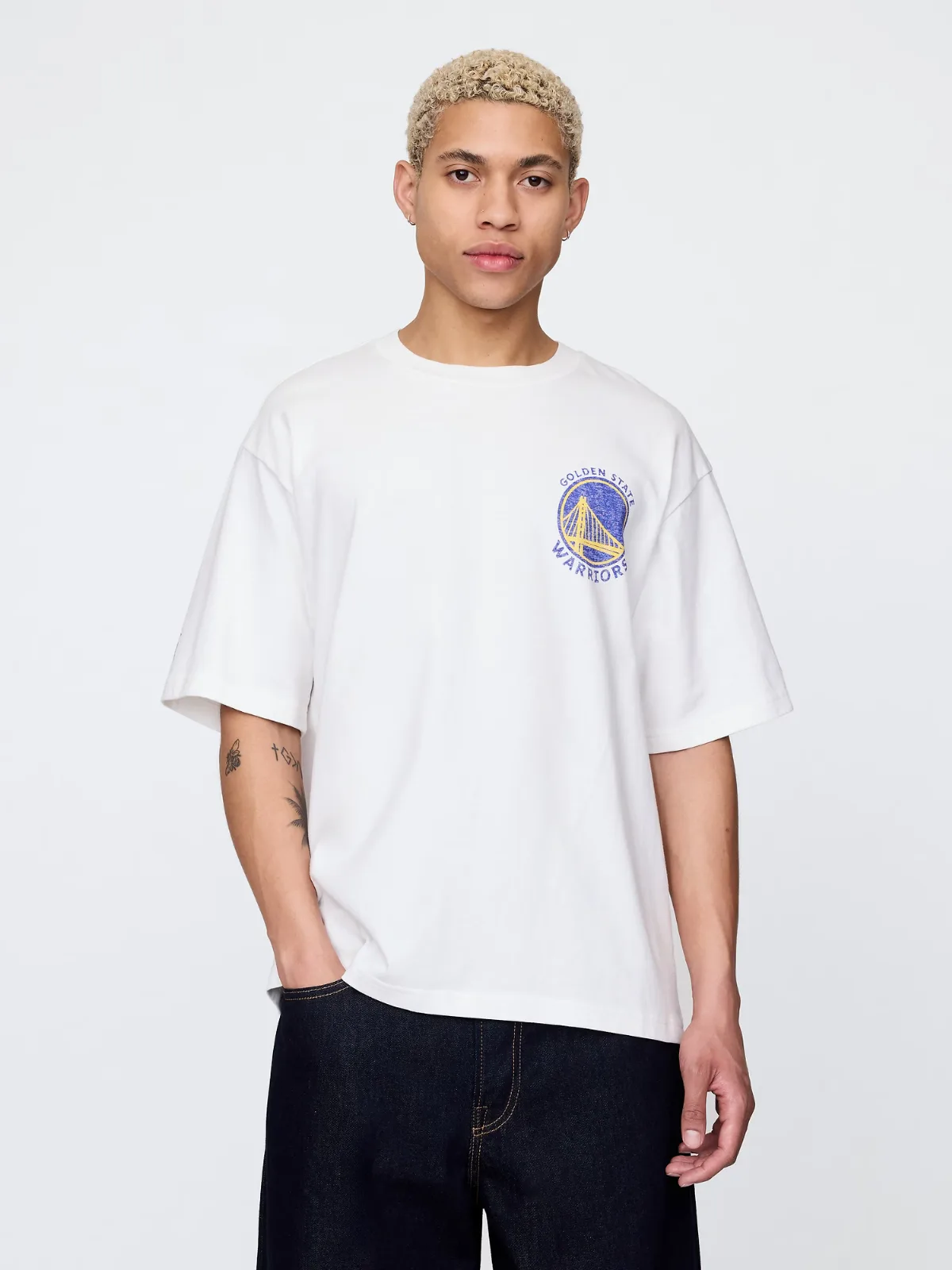 NBA Golden State Warriors Graphic T-Shirt by Gap