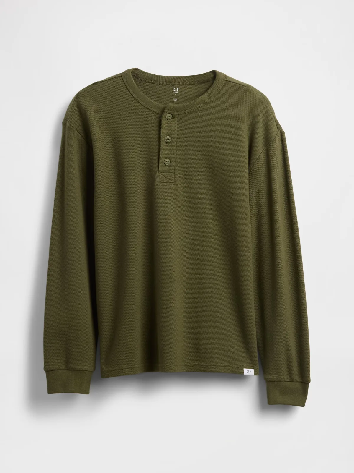 Relaxed Henley T-Shirt by Gap