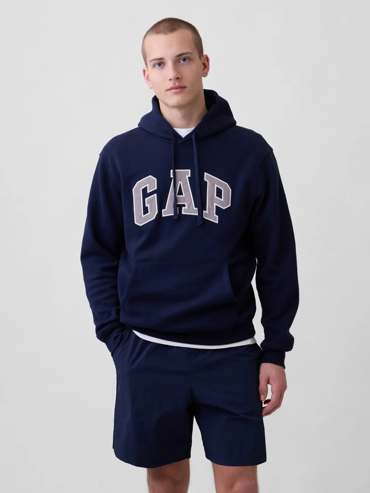 VintageSoft Arch Logo Hoodie by Gap